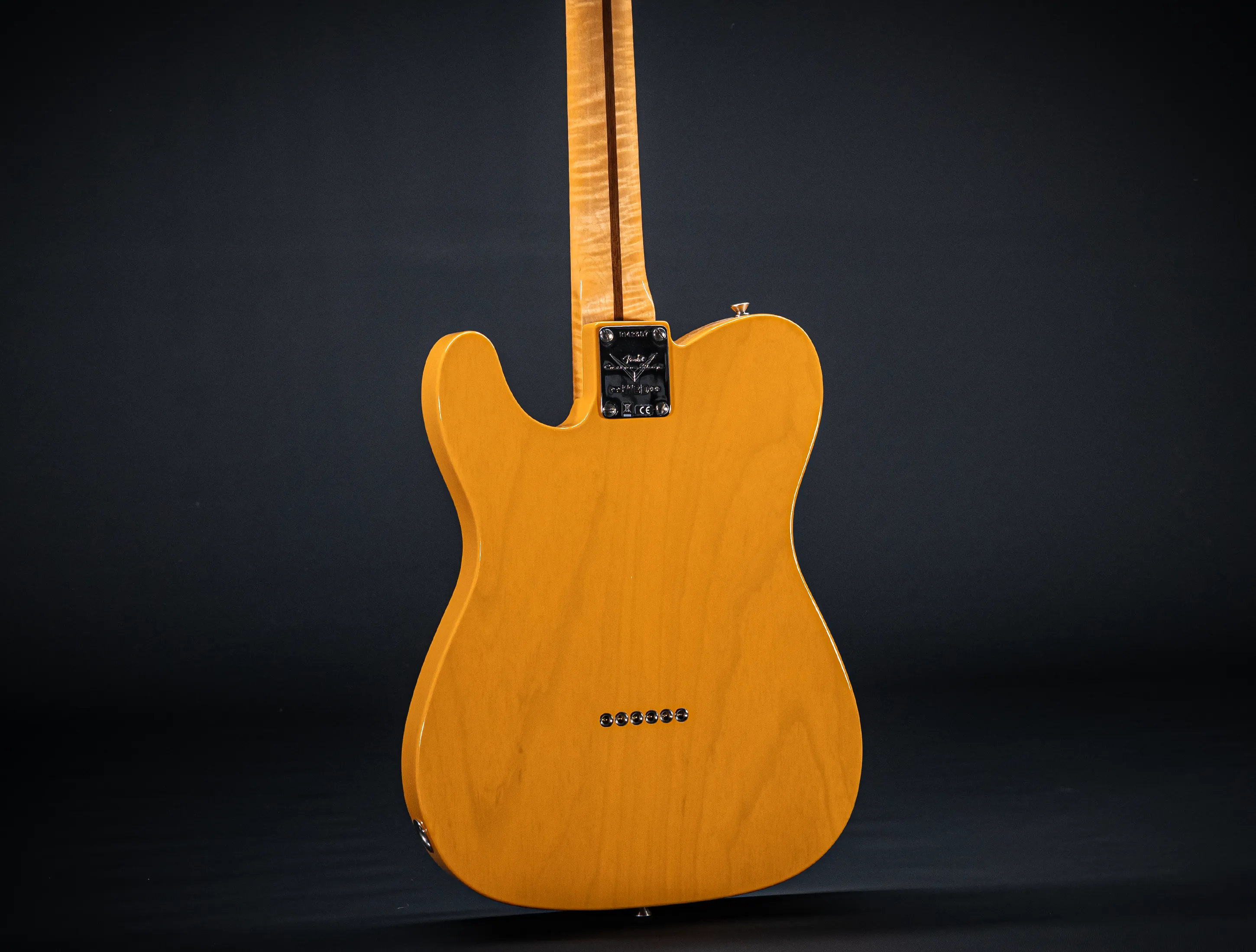 Fender MBD 1952 Humbucker Telecaster GLOSS NOS flame Neck - Butterscotch Blonde