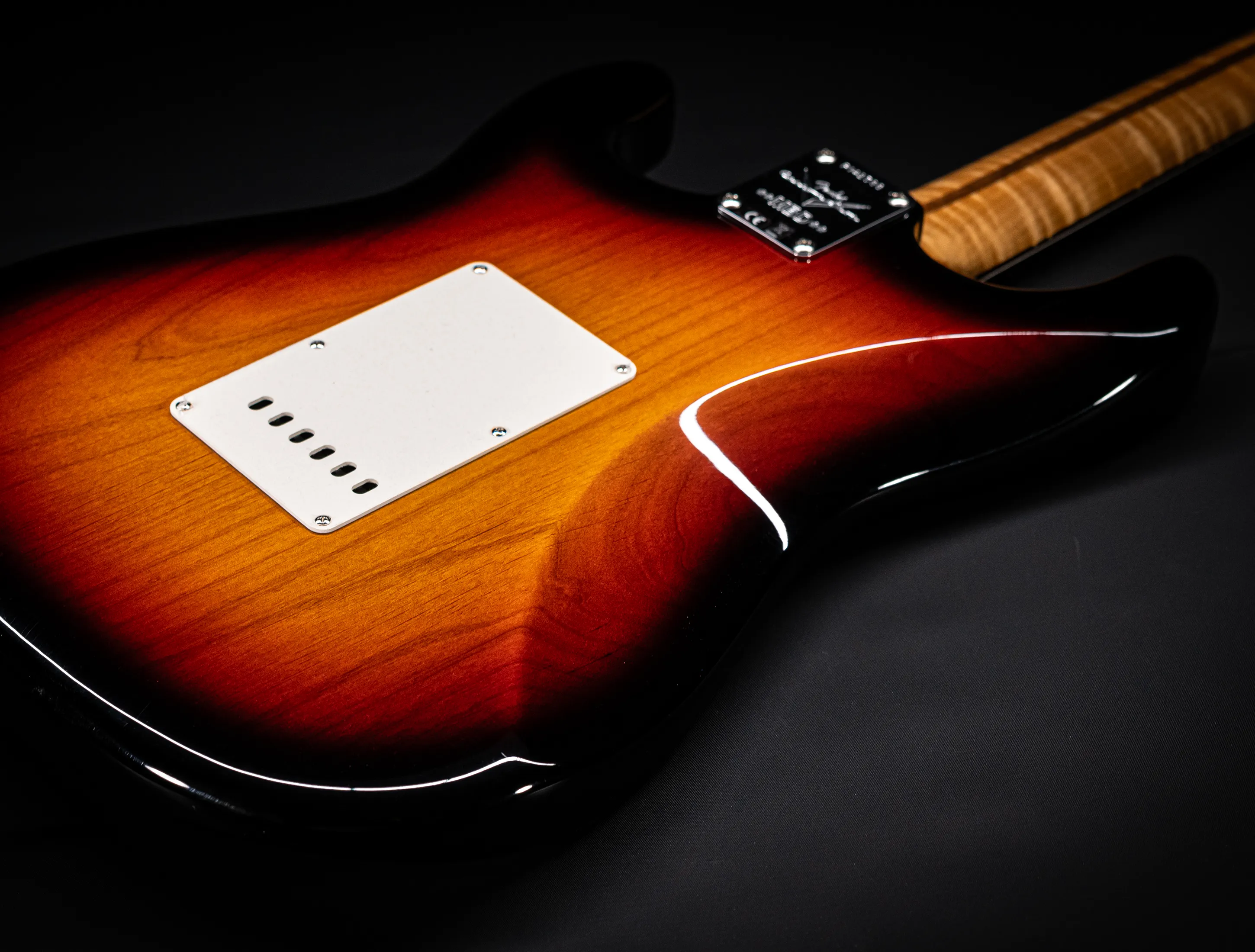 Fender MBD 1963 Stratocaster Prestige GLOSS NOS Flame Top - Sunburst