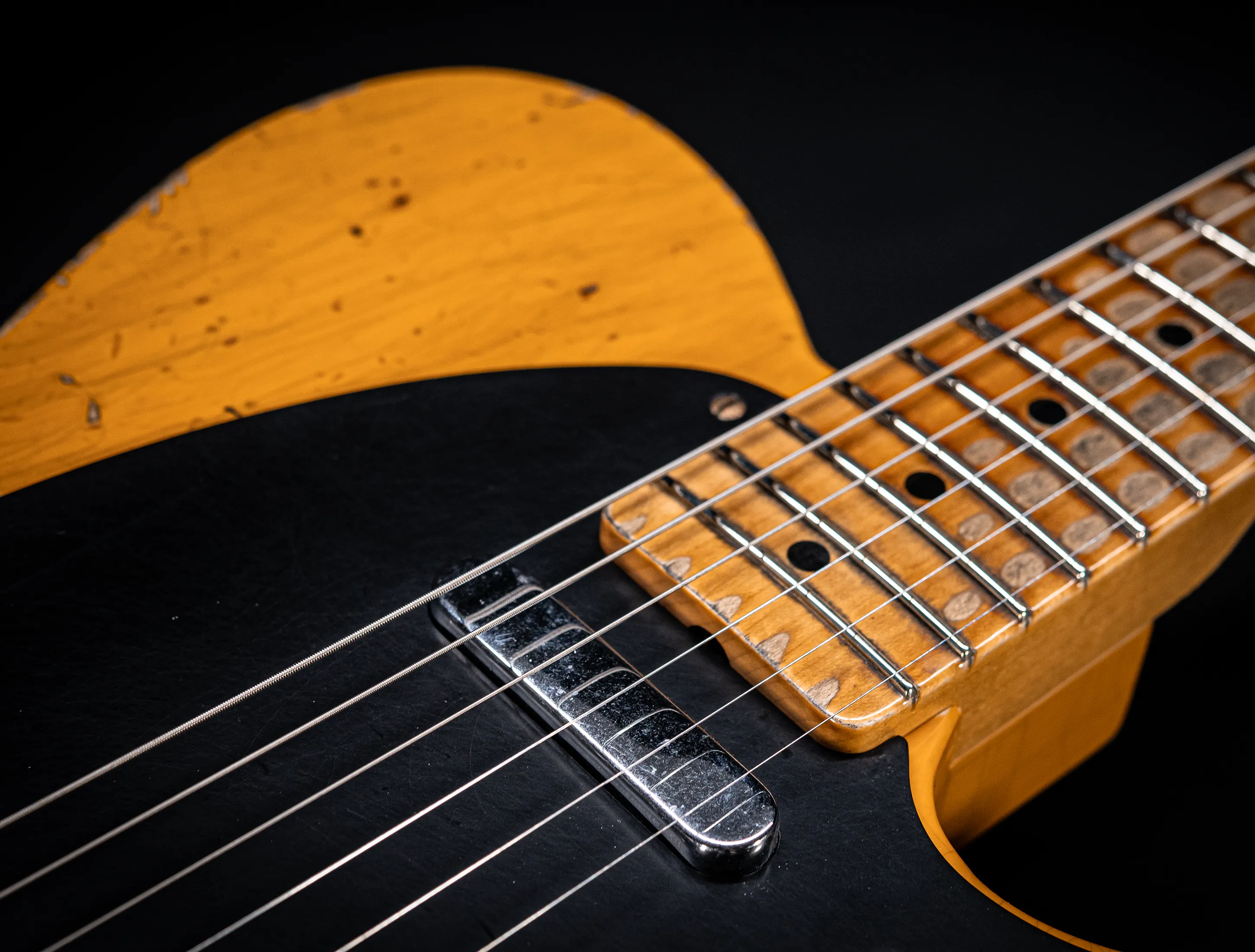 Fender MBD 1952 Telecaster Heavy Relic 1pc Ash Body - Butterscotch Blonde