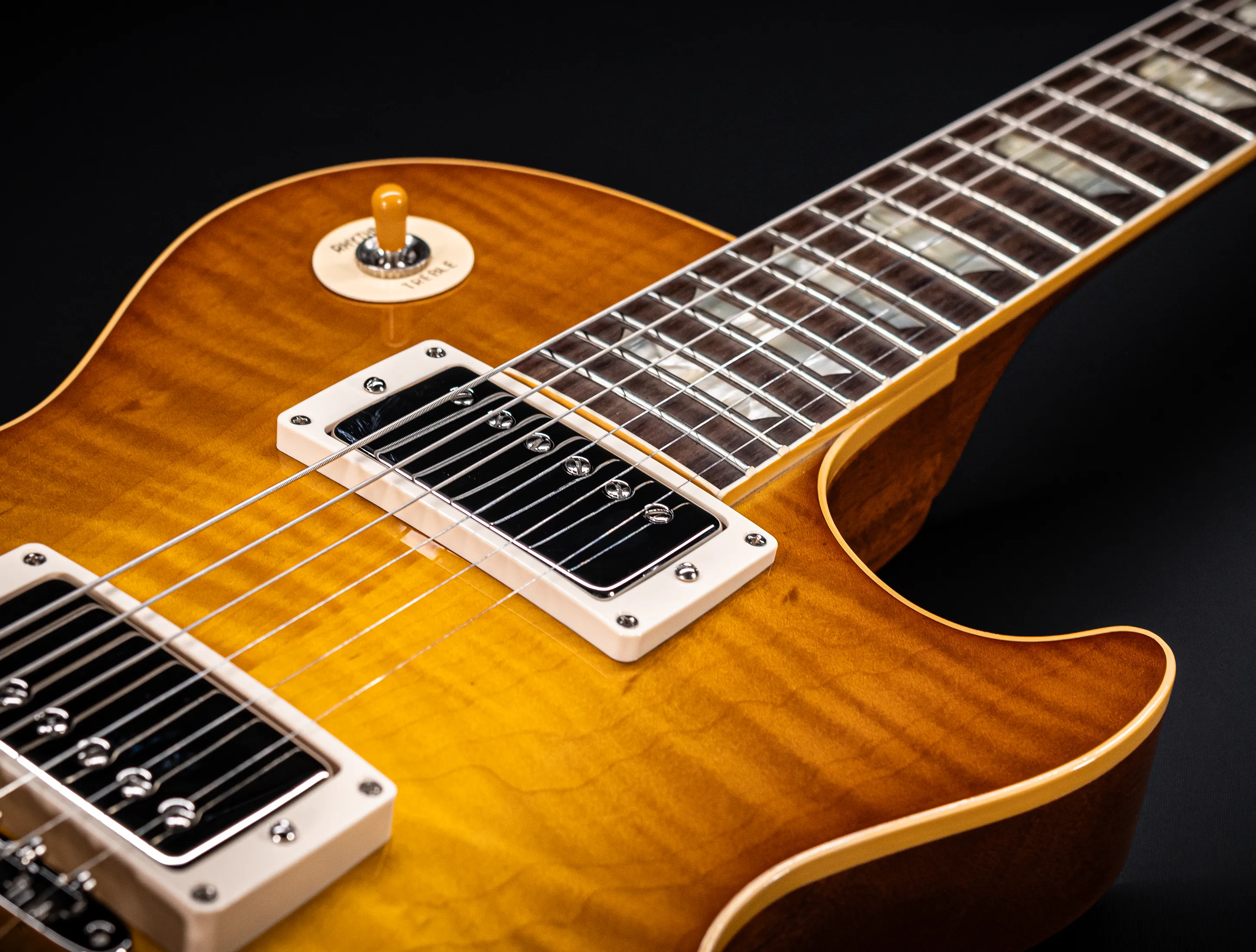 Gibson Les Paul 1959 Reissue Factory Special GLOSS - Golden Poppy Burst