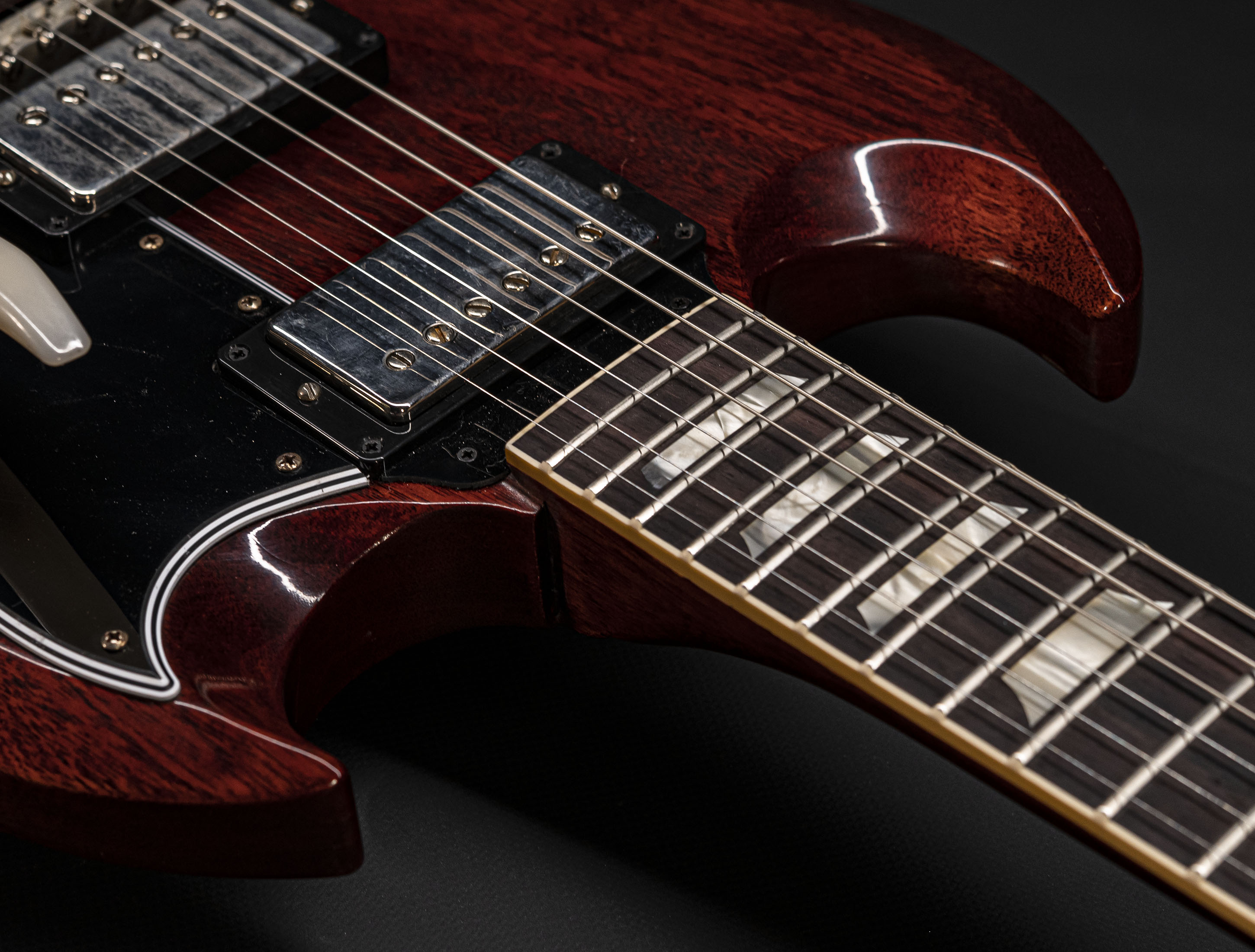 a125467-Gibson-SG-1964-Standard-Reissue-Maestro-Vibrola-Murphy-Lab-Ultra-Light-Aged-Cherry-Red a125467-gibson-sg-1964-standard-reissue-maestro-vibrola-murphy-lab-ultra-light-aged-cherry-red