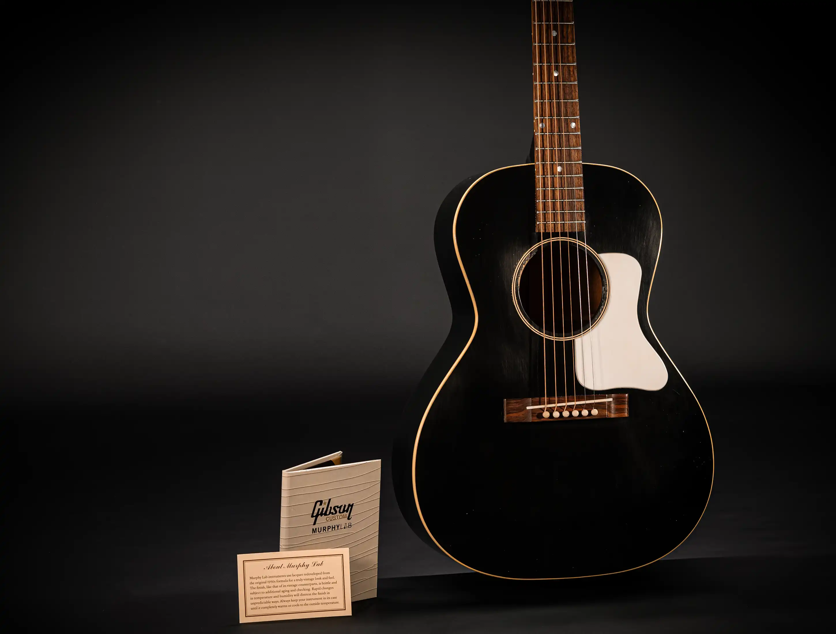 Gibson L-00 1933 Ebony Murphy Lab Light Aged