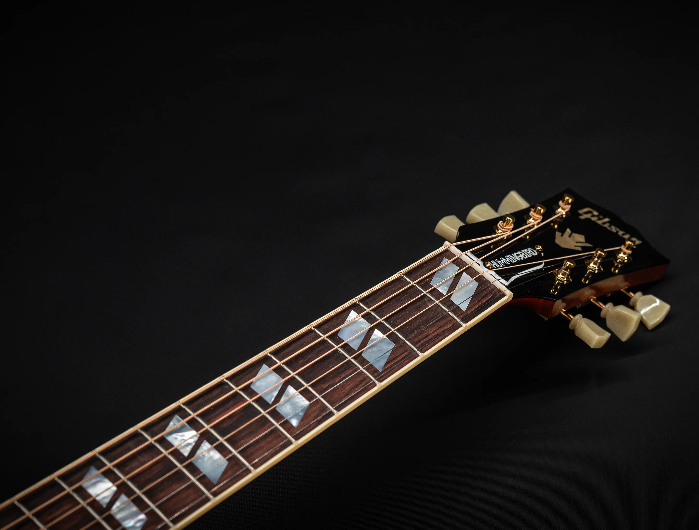 Gibson 1960 Hummingbird Double Pickguard Custom Shop thermally Aged Adirondack Antique 60s Cherry
