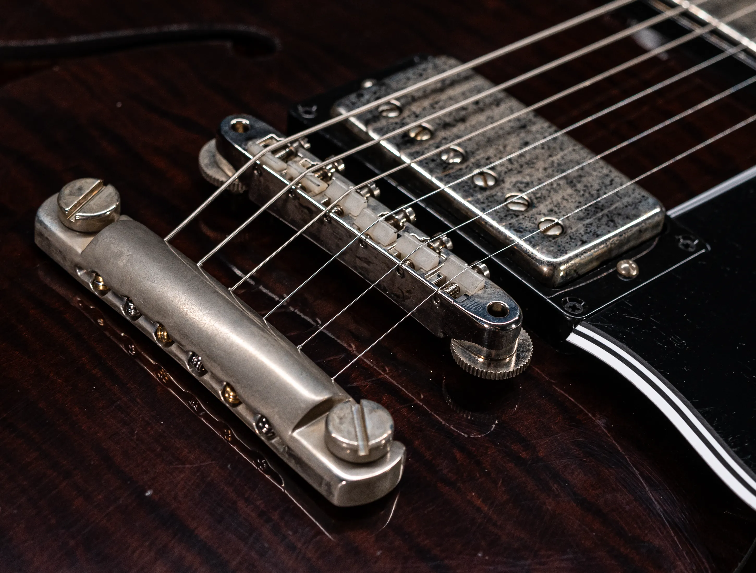 Gibson ES-335 1964 Custom Shop Murphy Lab Ultra Light Aged Figured Maple - Dark Walnut