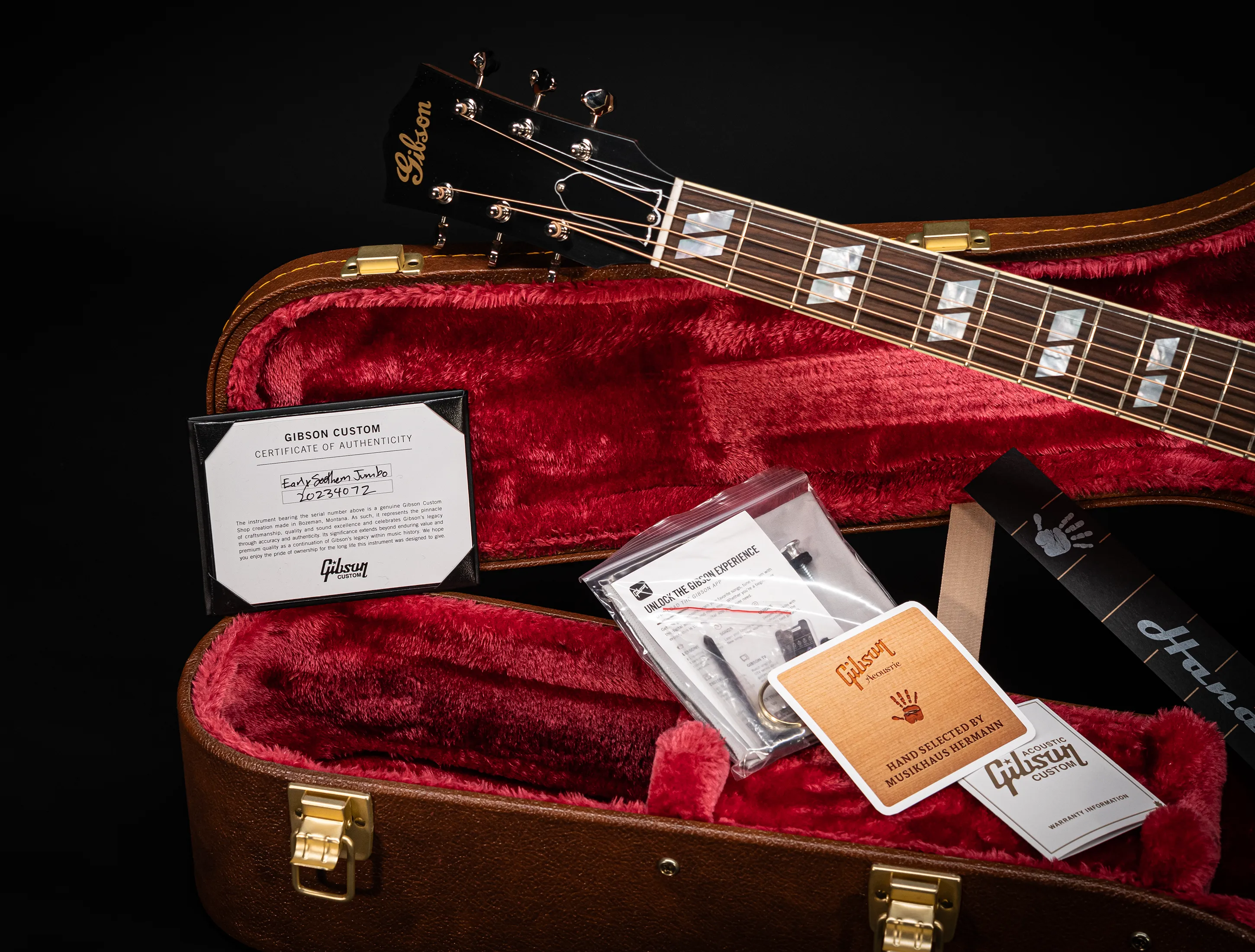 a161884 Gibson Southern Jumbo Rosewood EARLY 40s Golden Era Custom Shop Adirondack Vintage Sunburst