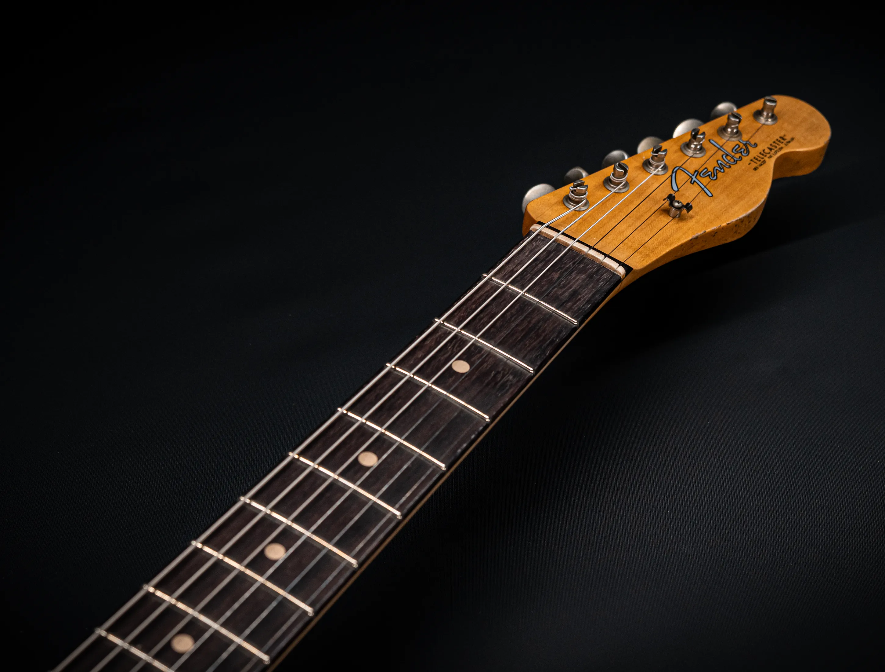 Fender MBD 1963 Telecaster Relic - Olympic White