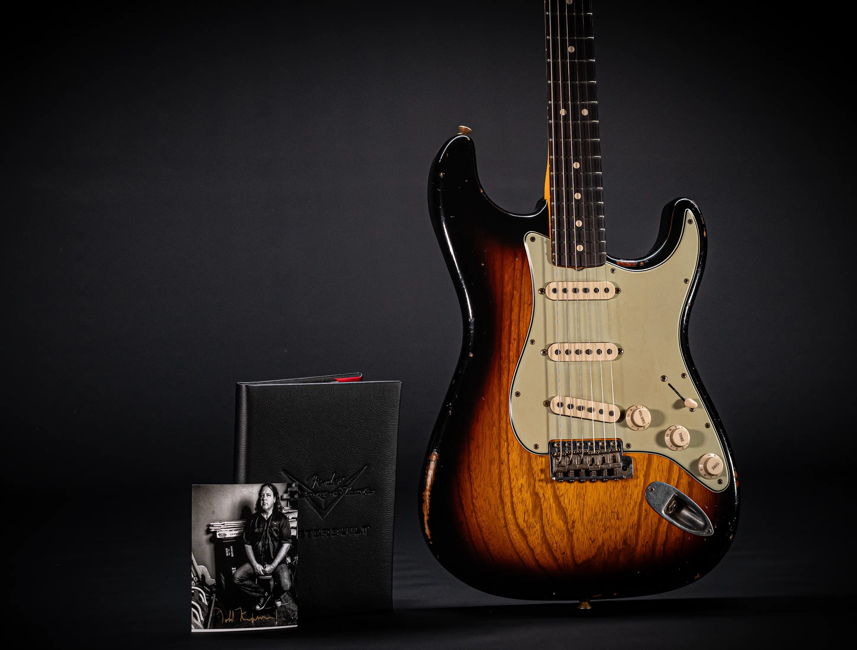 Fender Senior Masterbuilt Todd Krause 1963 Stratocaster Relic 1pc. Ash Body - Sunburst