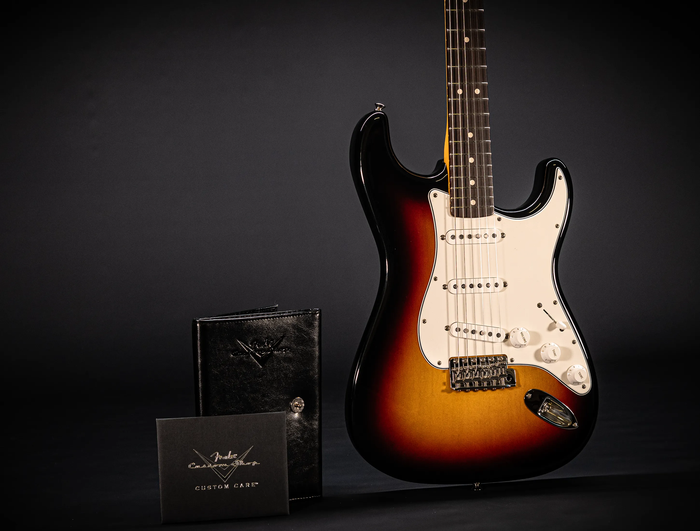 Fender MBD Limited 1963 Stratocaster Timeless NOS flame Neck - Sunburst