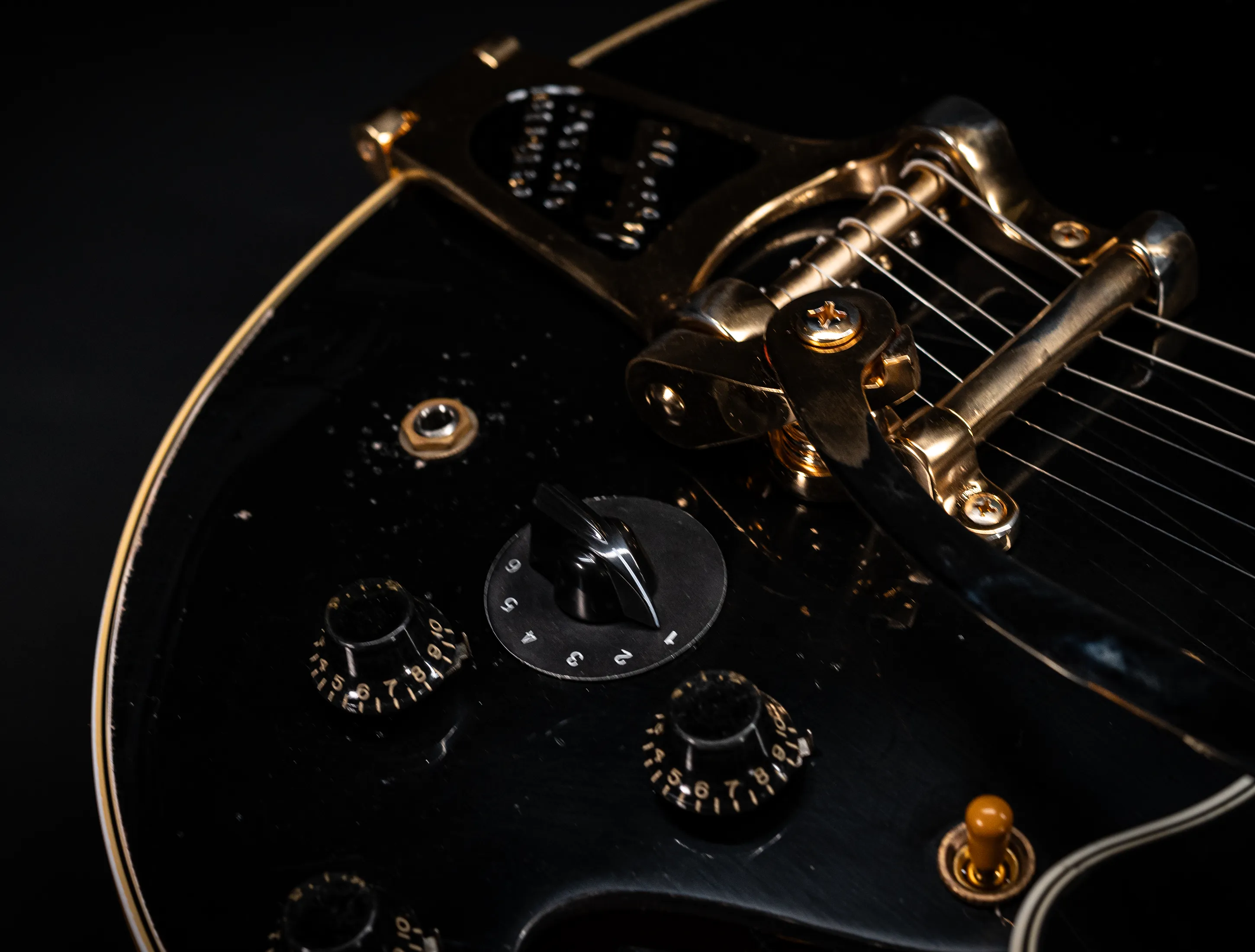 Gibson ES-345 1959 Bigsby Varitone Custom Shop Murphy Lab Heavy Aged - Ebony
