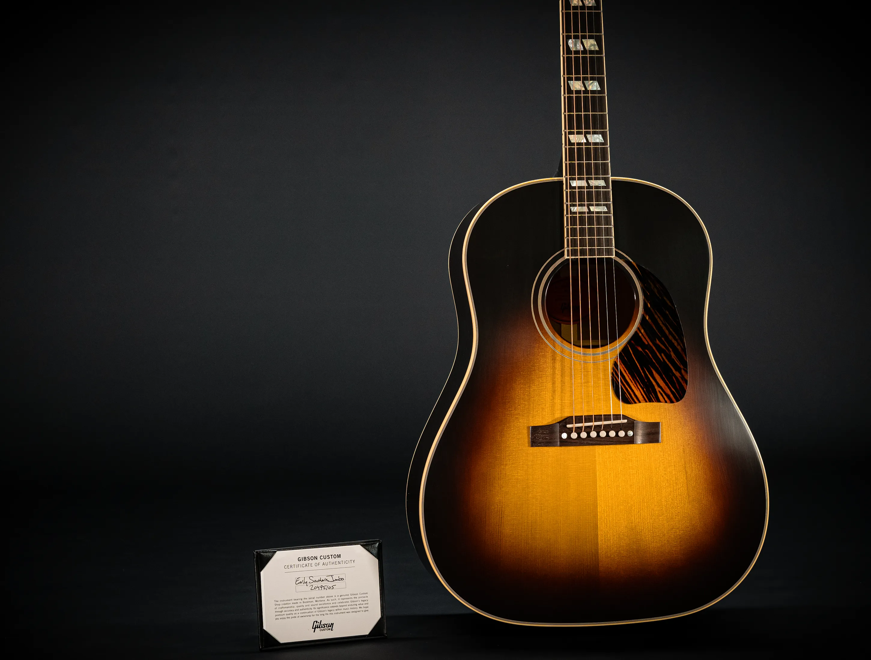 Gibson Southern Jumbo EARLY 40s Golden Era Custom Shop Adirondack Vintage Sunburst