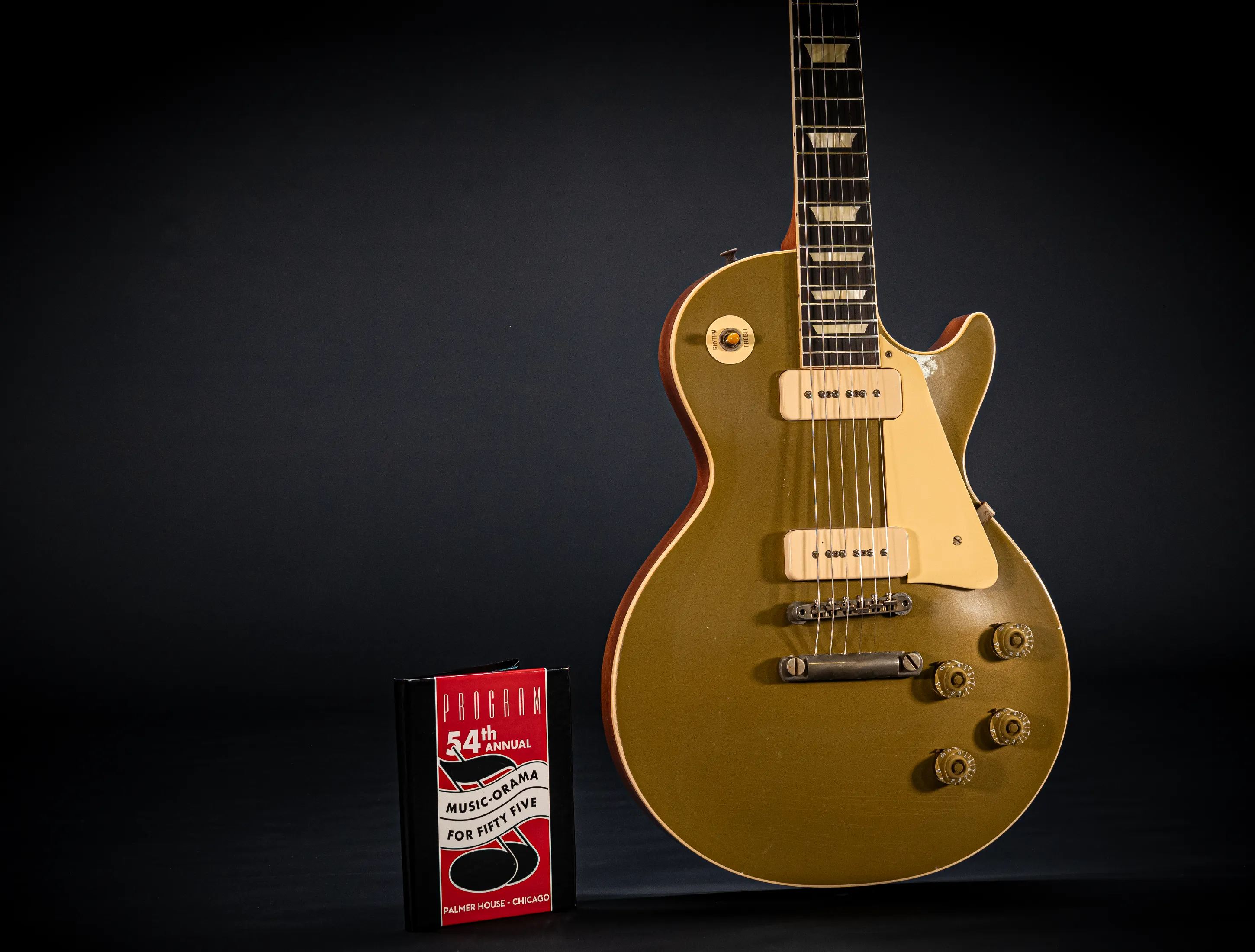 Gibson Les Paul 1955 NAMM Show Commemorative Edition - Nugget Gold