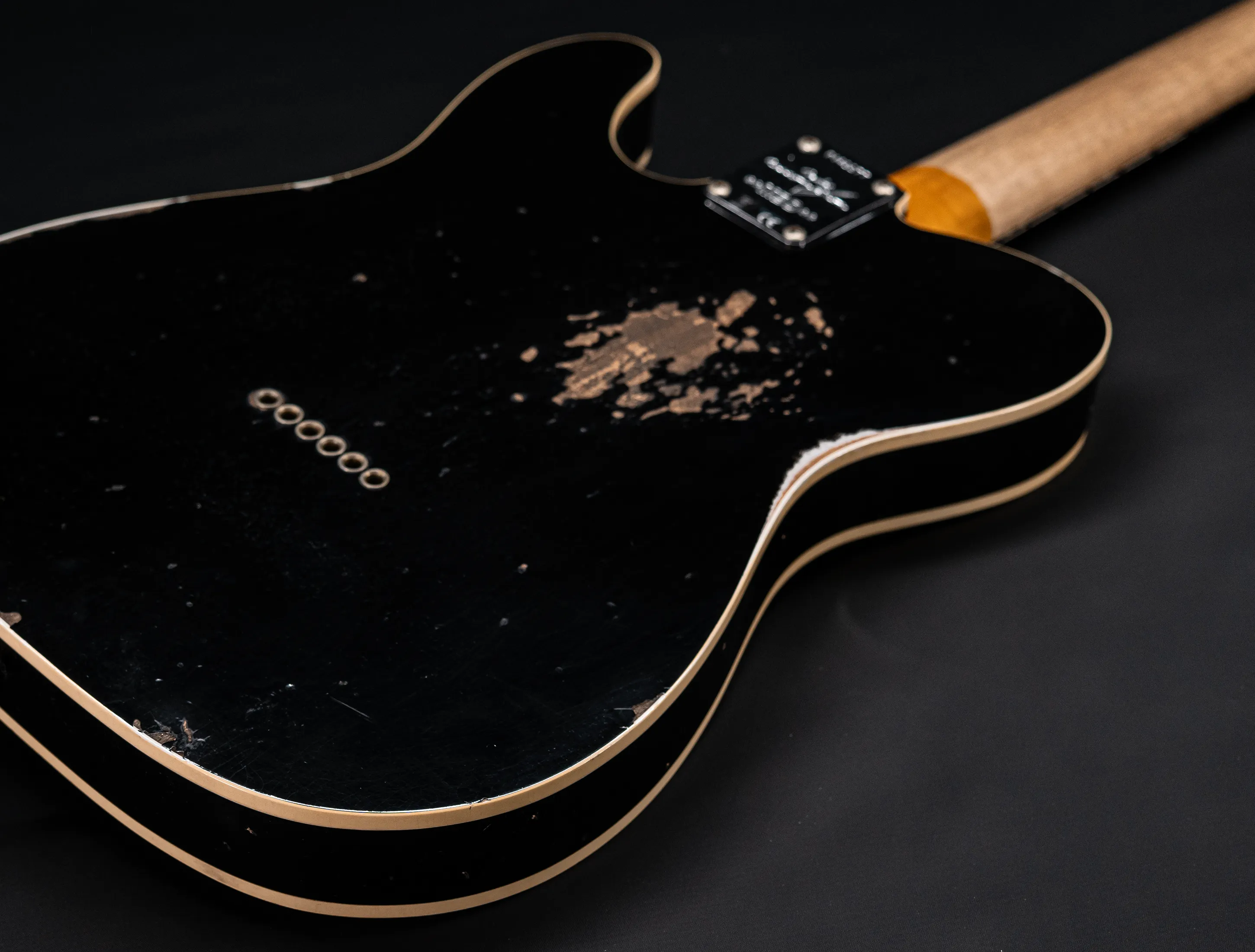 Fender MBD 1963 Telecaster Custom Relic - Black