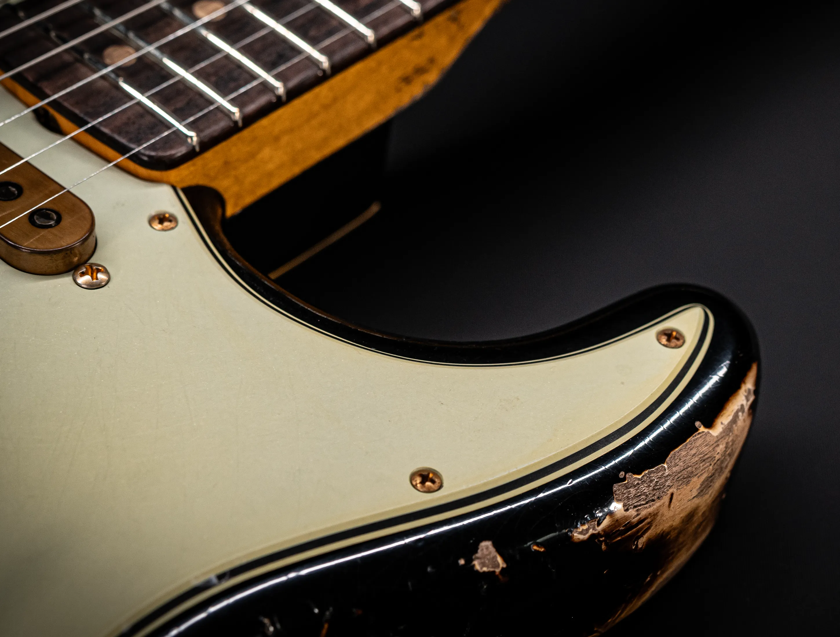 Fender MBD II 1962 Humbucker Stratocaster MIDAS Super Heavy Relic - ALDER Body Sunburst