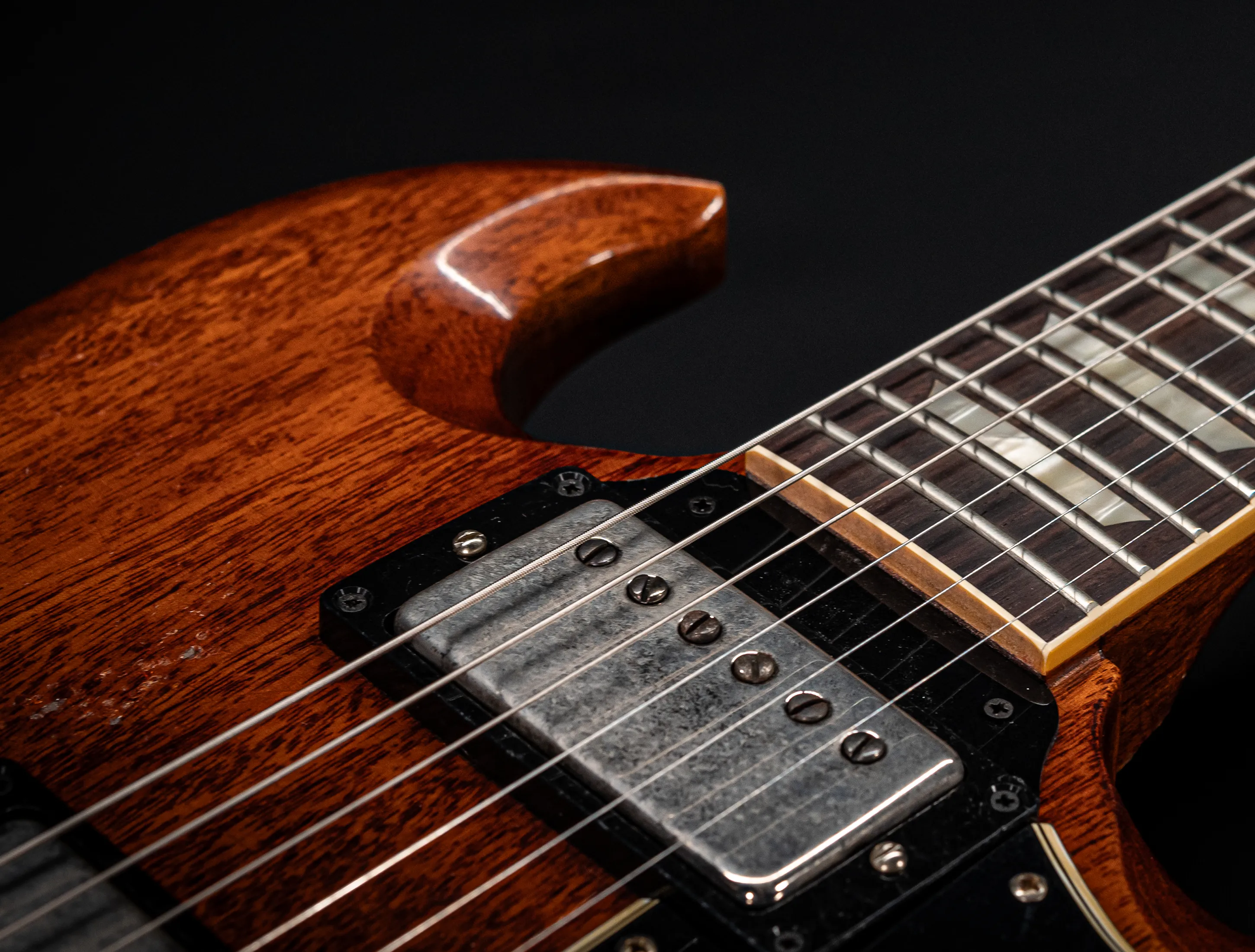Gibson SG 1961 Standard Murphy Lab Heavy Aged Antique Faded Cherry