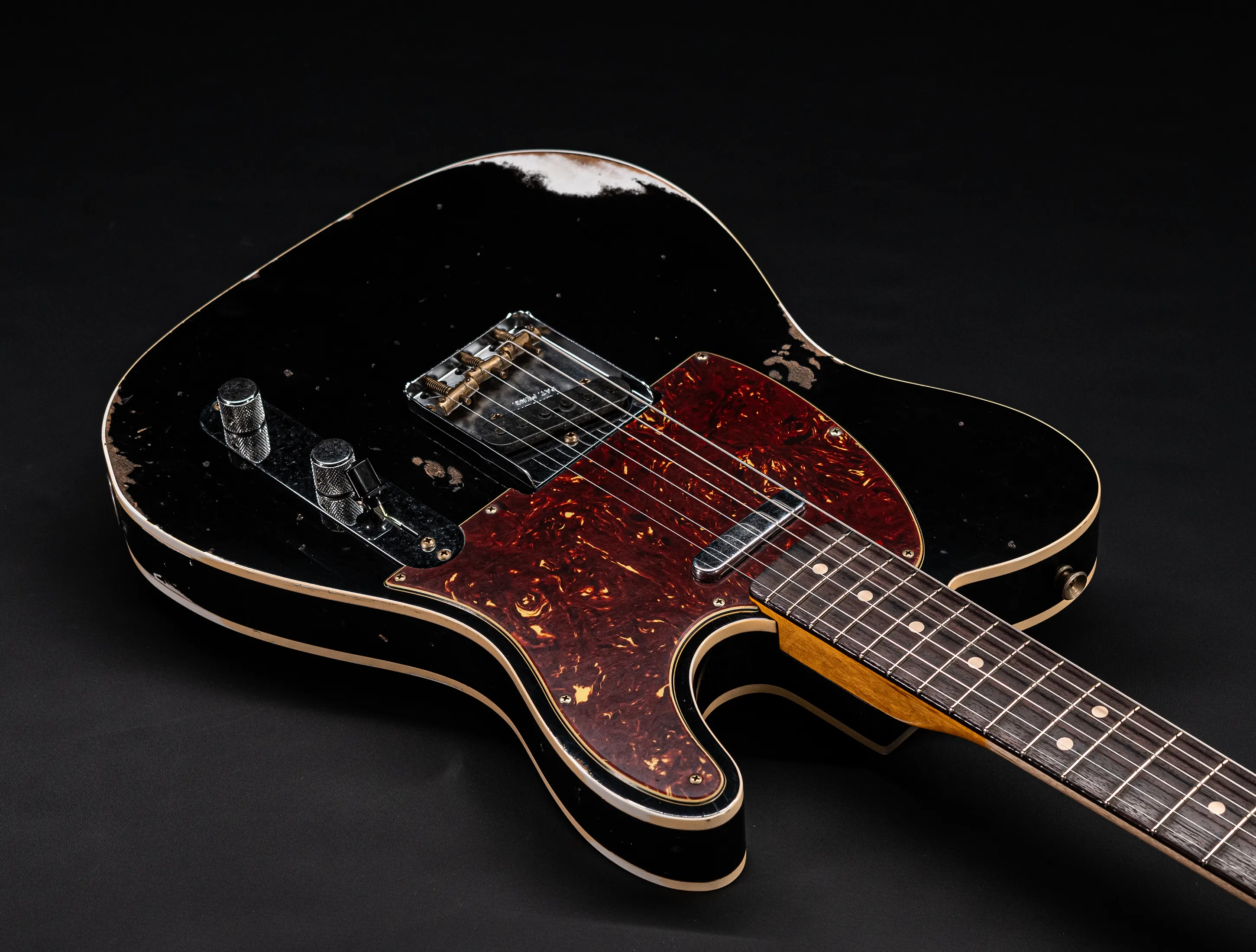 Fender MBD 1963 Telecaster Custom Relic - Black