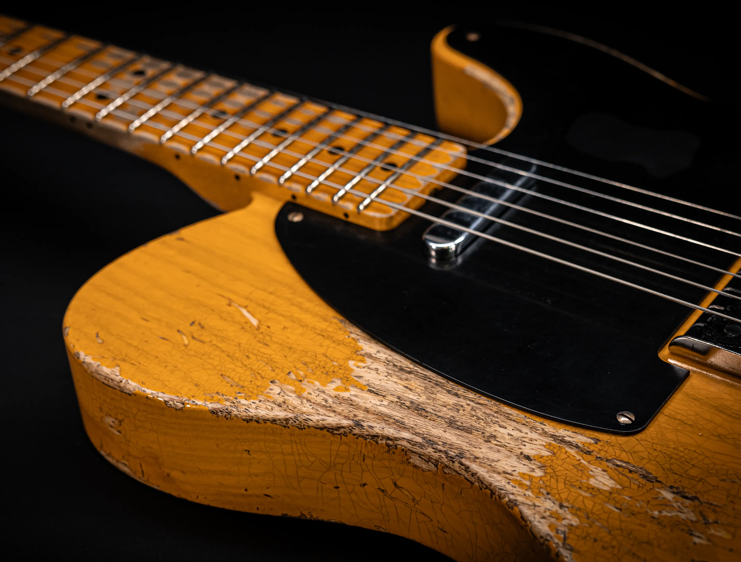 a173379Fender MBD II  Limited 1952 Telecaster Super Heavy Relic - Butterscotch Blonde Muikhaus-Hermann