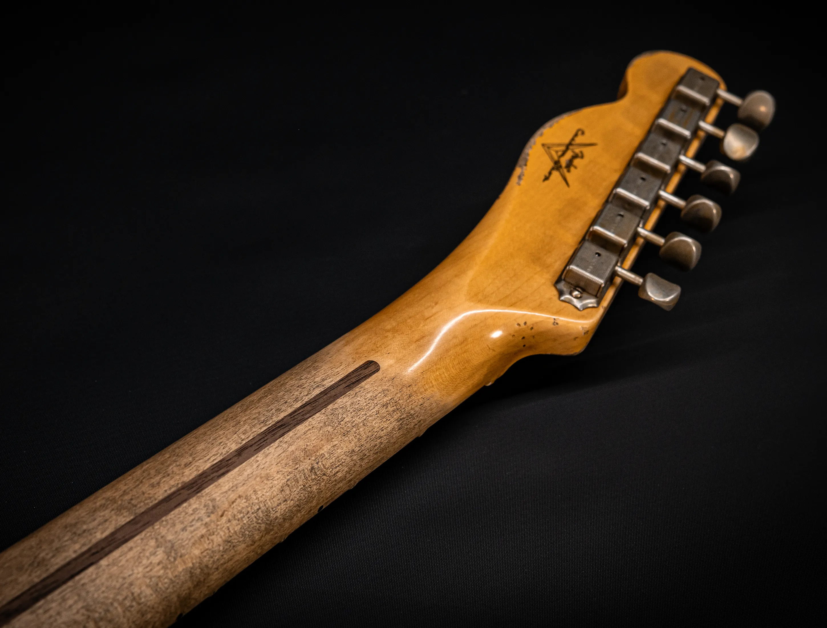 a173247Fender MBD Limited 1952 Humbucker Telecaster Heavy Relic - Butterscotch Blonde Muikhaus-Hermann