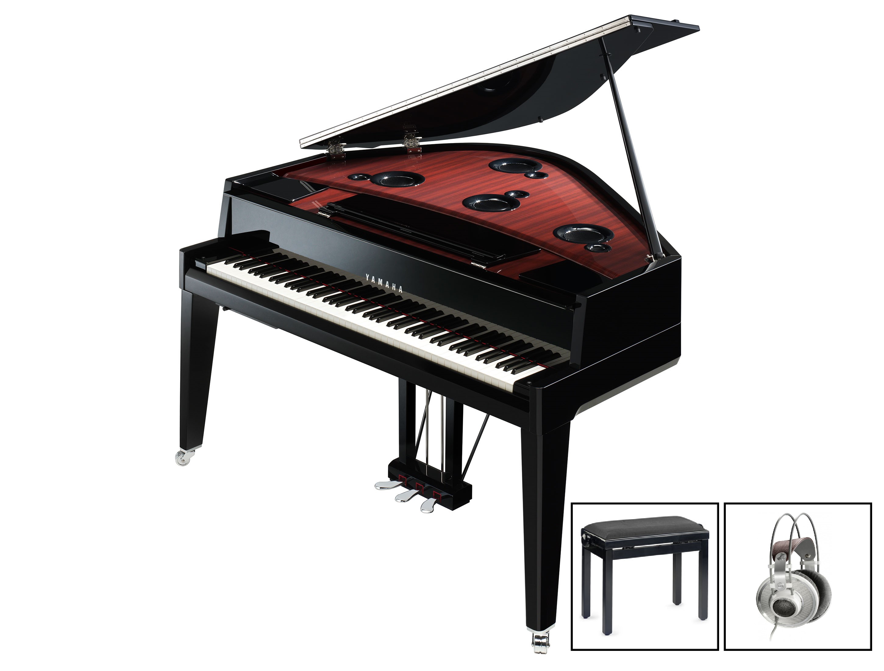 Yamaha N3X AvantGrand Flügel schwarz poliert - Exklusiv Set