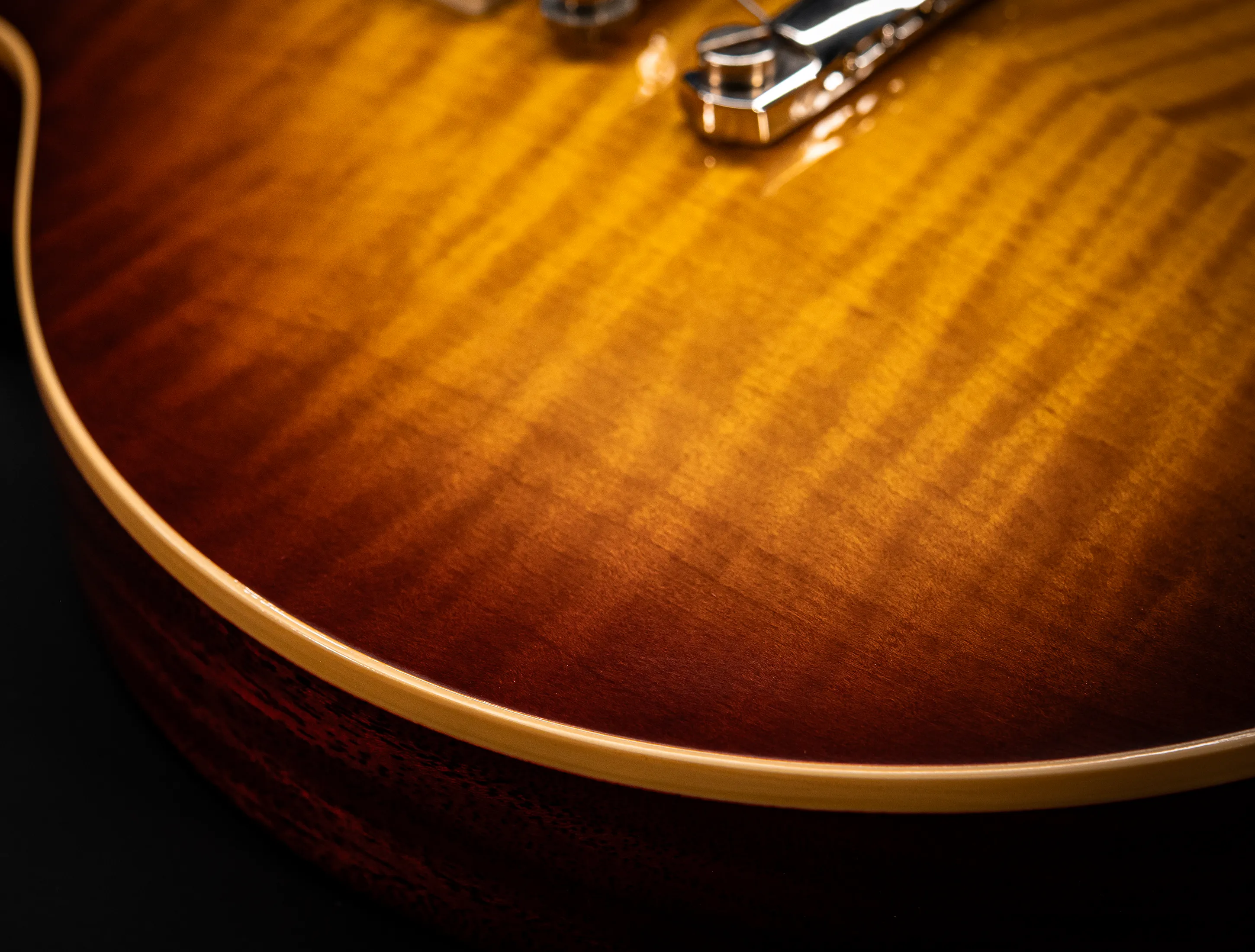 a170806 Gibson Les Paul 1960 Standard Reissue VOS - Iced Tea Burst AAAA Top Musikhaus-Hermann