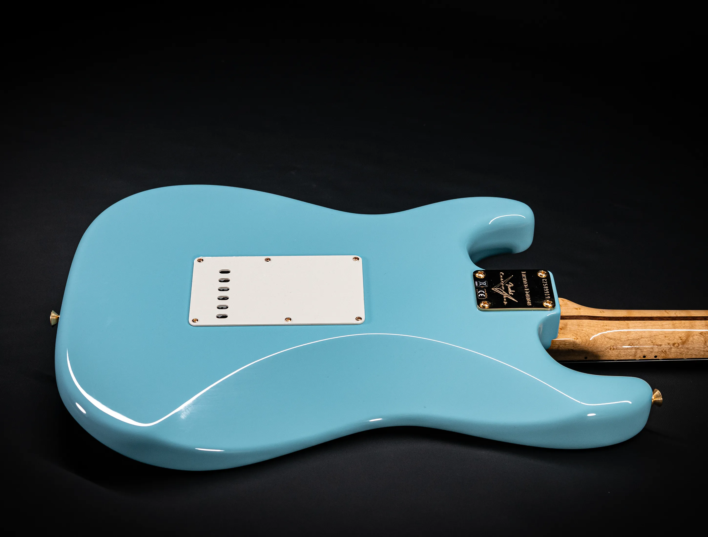 Fender 1959 Limited Stratocaster NOS Birdseye Neck Gold Hardware - Daphne Blue