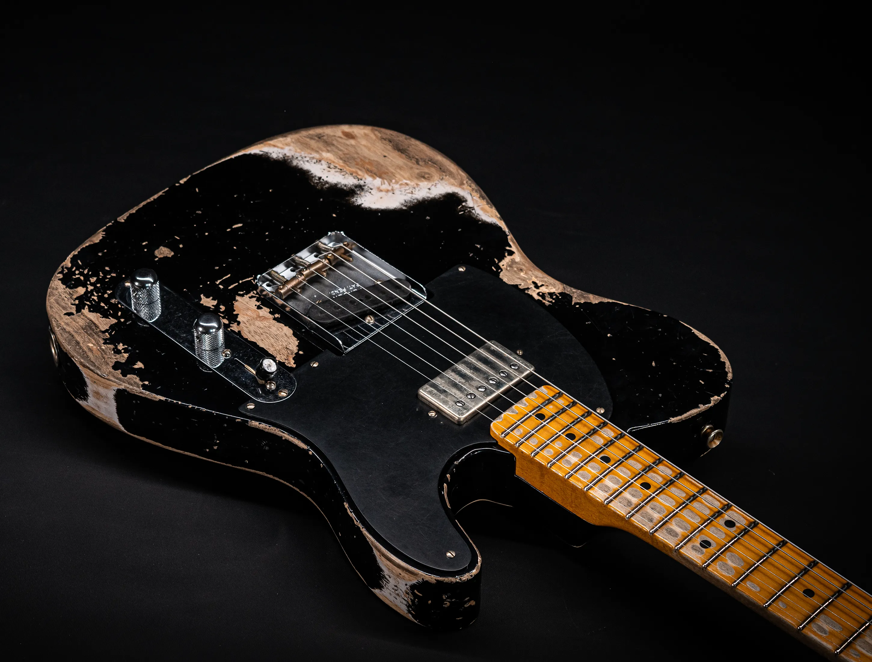 a176199-Fender-MBD-II-Limited-1952-Humbucker-Telecaster-Super-Heavy-Relic-Aged-Black-