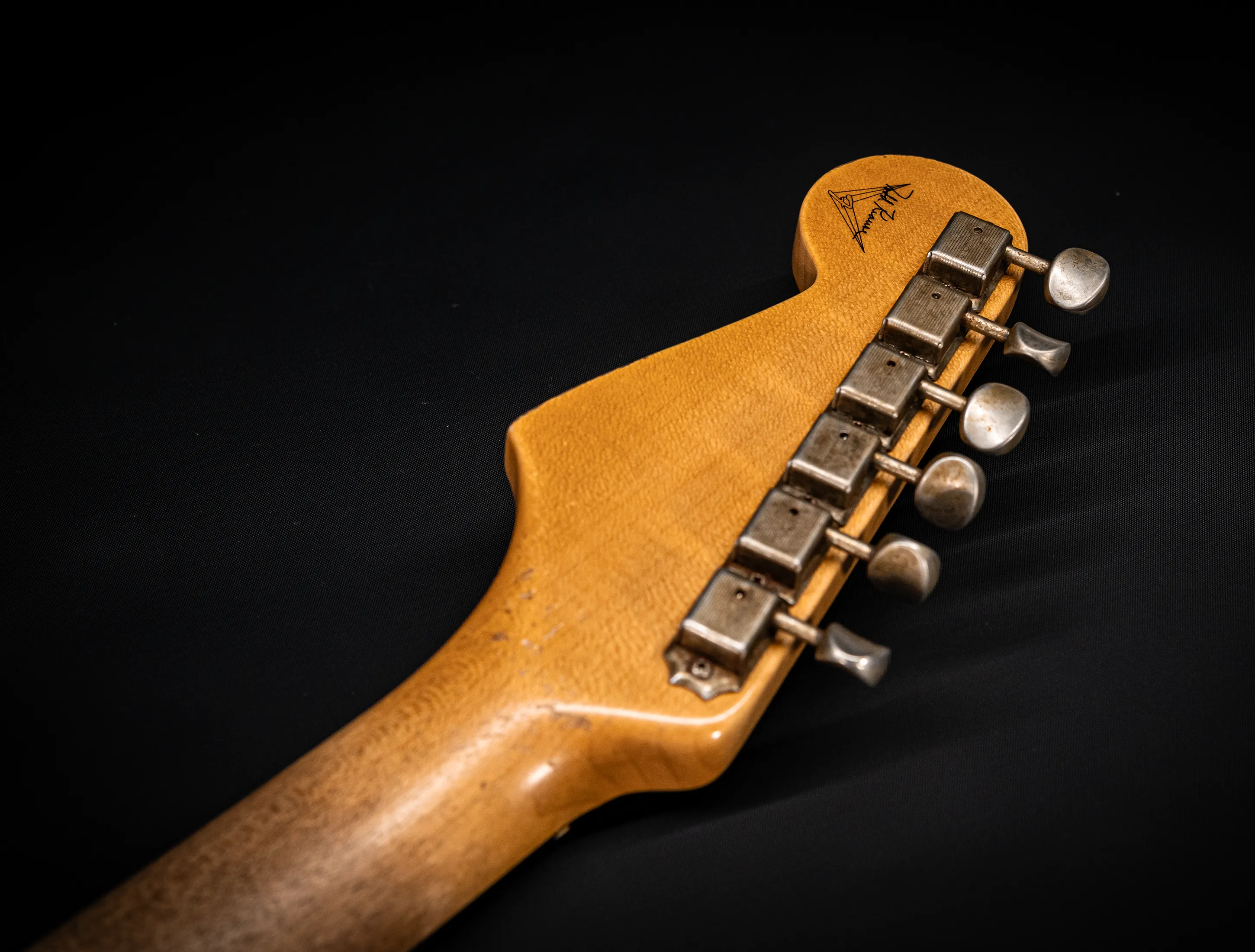 Fender Senior Masterbuilt Todd Krause 1963 Hardtail Humbucker Stratocaster Relic - Sunburst