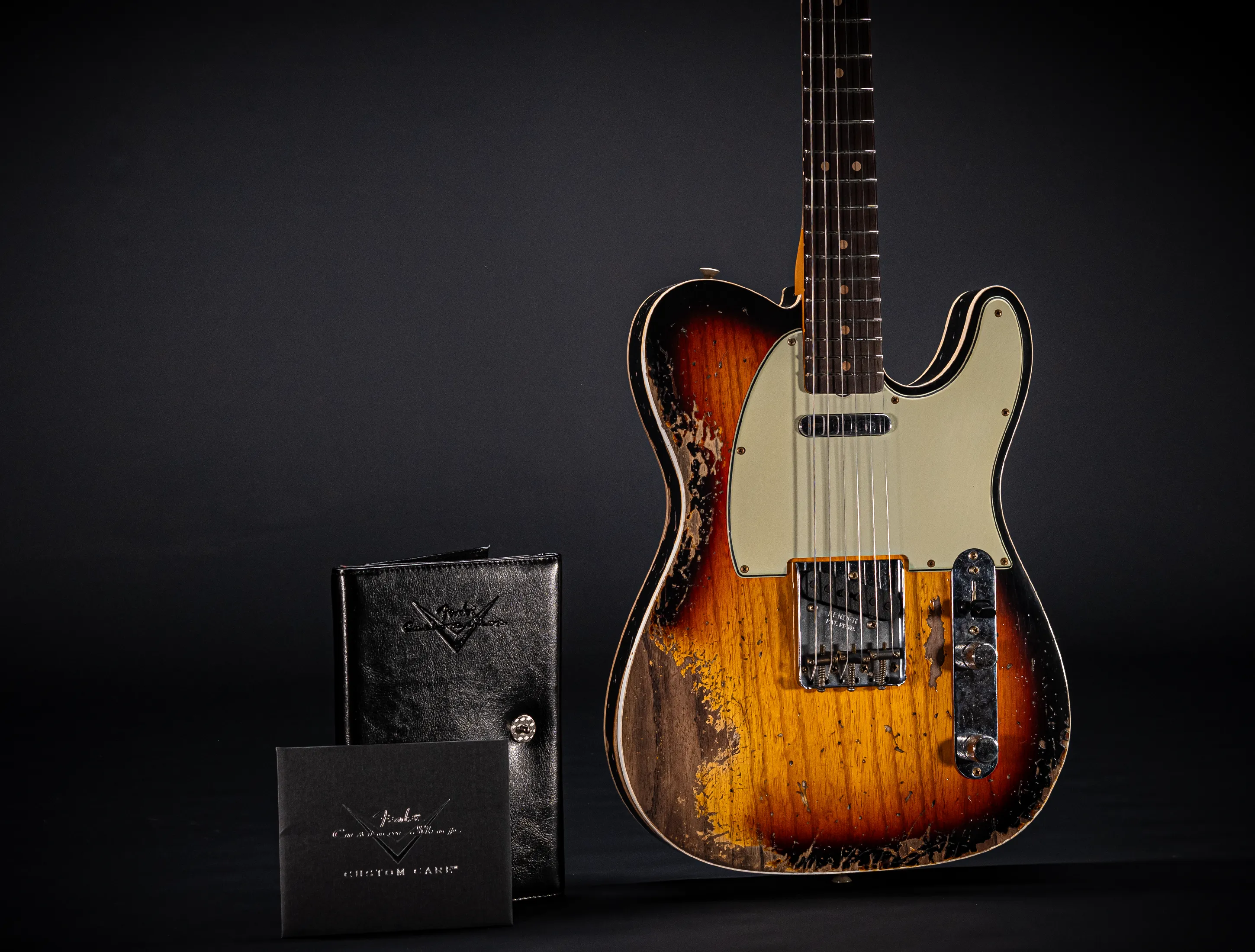 Fender MBD II 1962 Telecaster Custom Super Heavy Relic - Sunburst