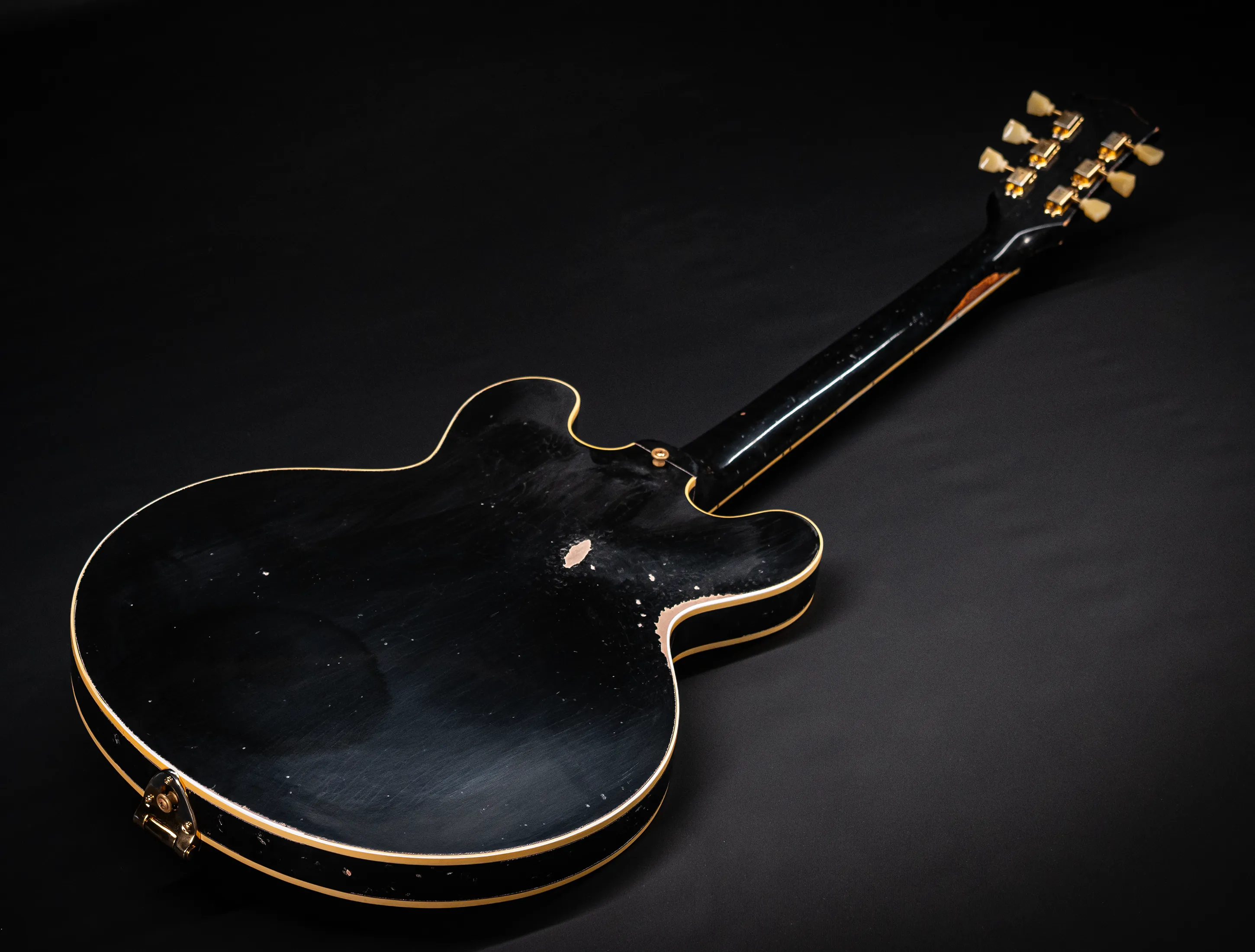 Gibson ES-345 1959 Bigsby Varitone Custom Shop Murphy Lab Heavy Aged - Ebony