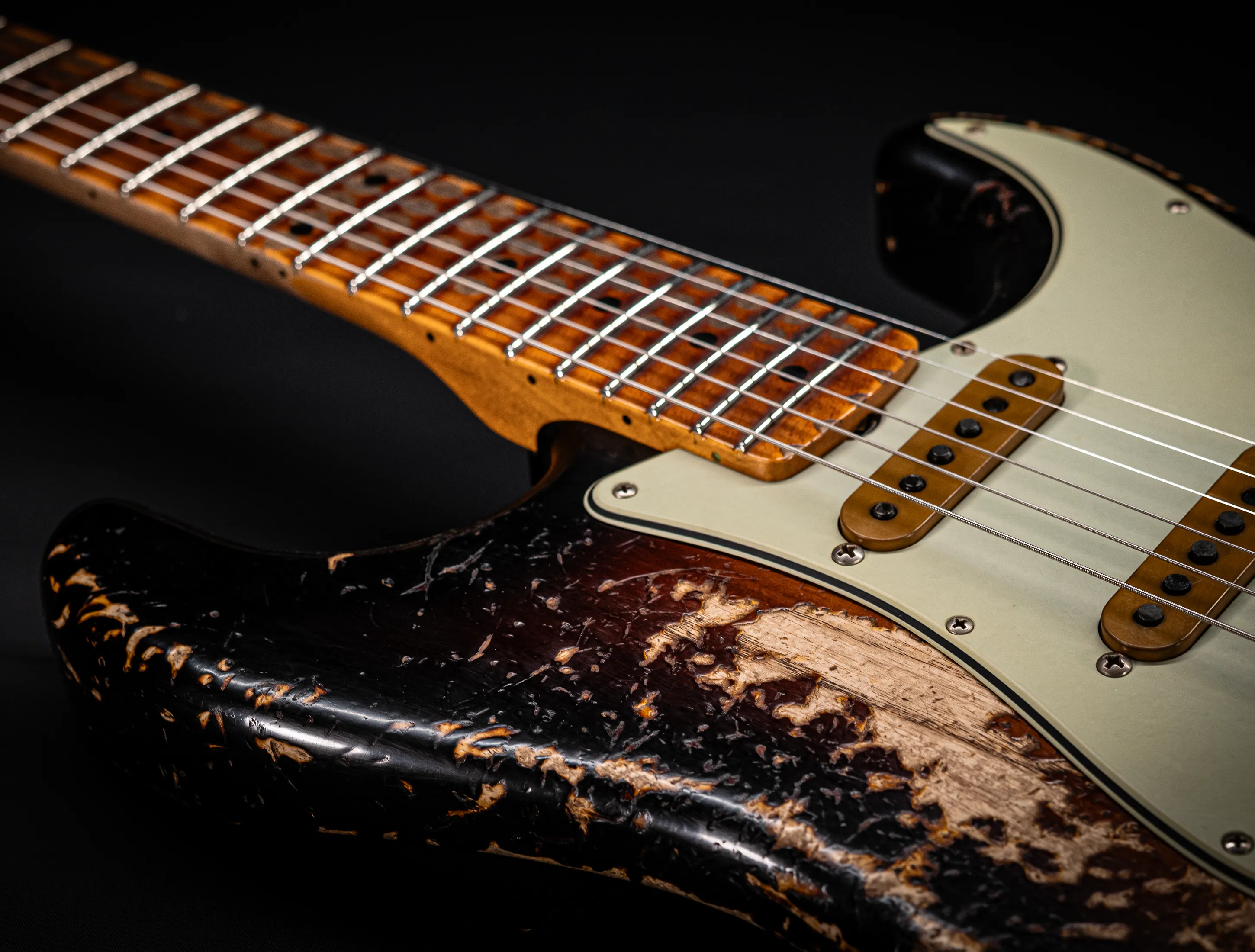 Fender MBD II 1962 Stratocaster MIDAS Super Heavy Relic - ASH Body Sunburst