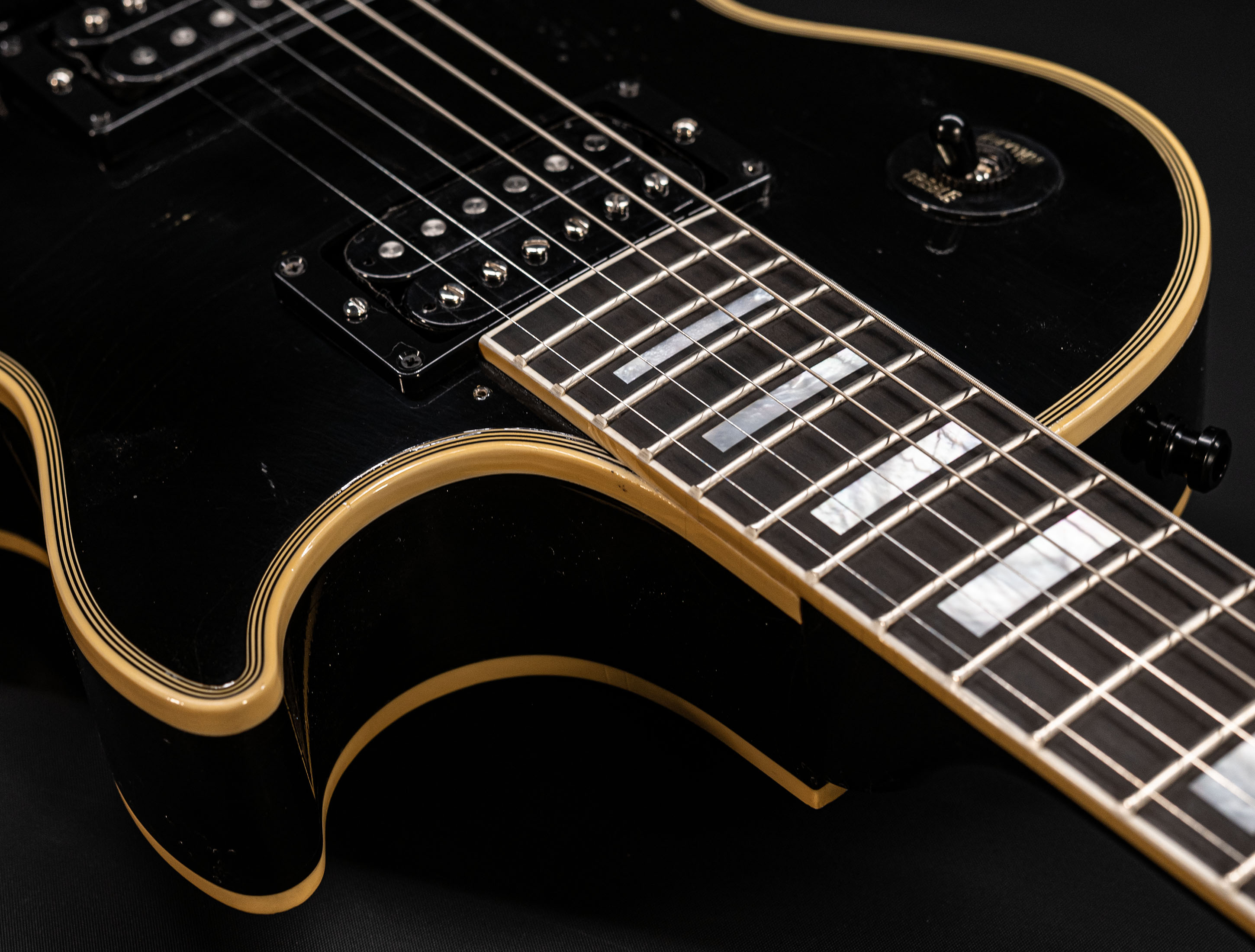 a153318 Gibson-Kirk-Hammett-1989-Les-Paul-Custom-Ebony-Limited-No-010
