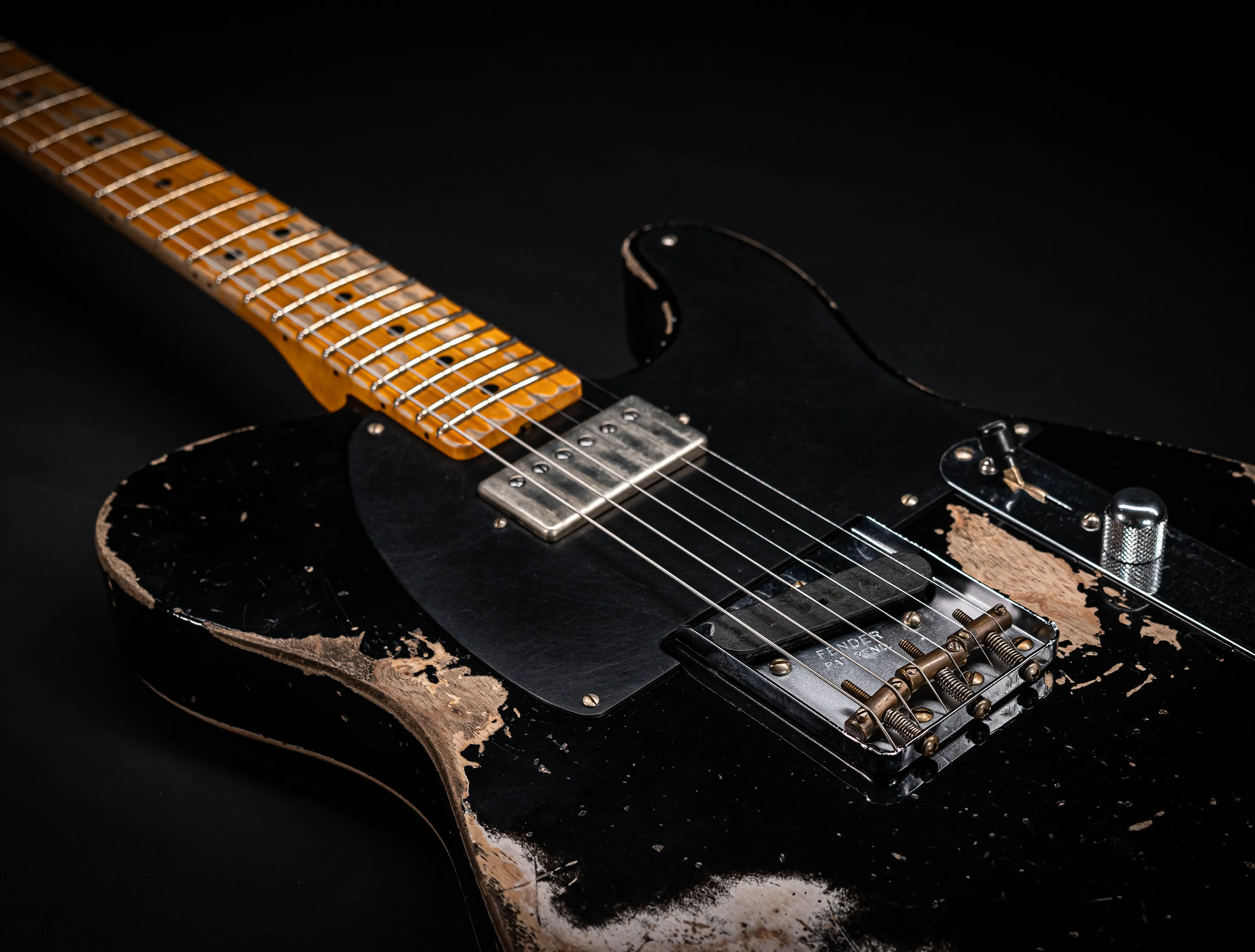 a176209-Fender-MBD-II-Limited-1952-Humbucker-Telecaster-Super-Heavy-Relic-Aged-Black-