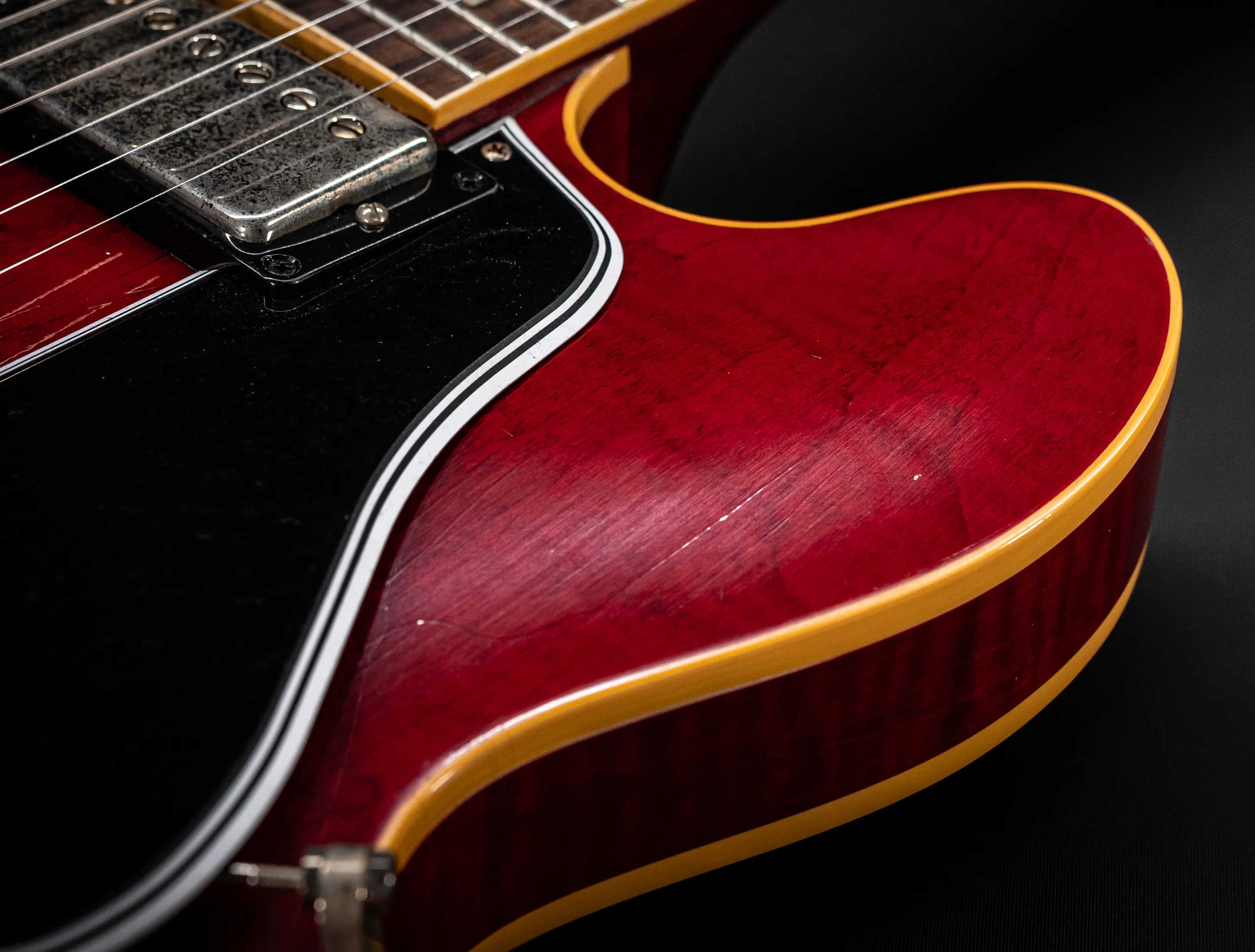 Gibson ES-335 1964 Custom Shop Murphy Lab Ultra Light Aged Figured Maple - 60s Cherry Red