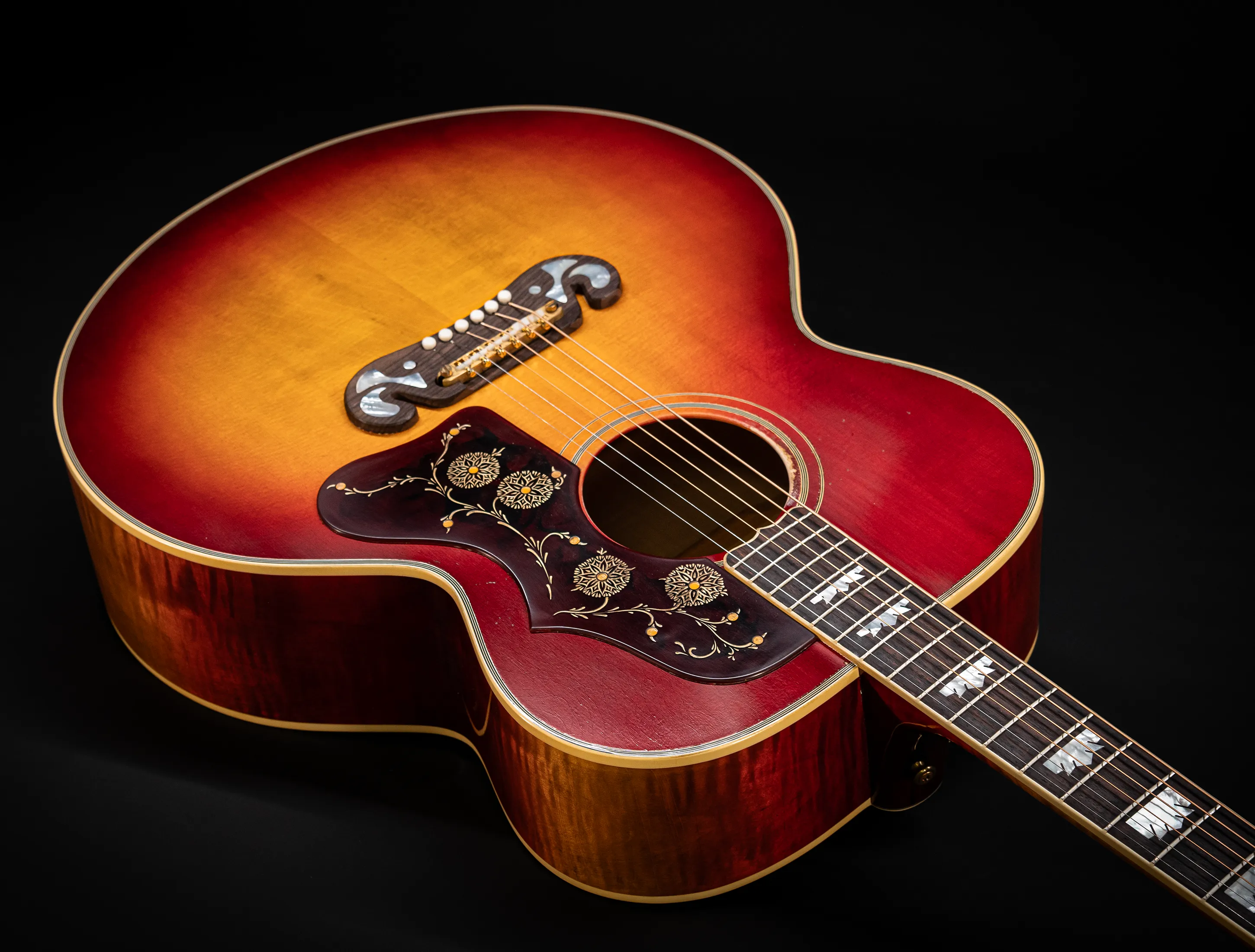 a172020 Gibson Jimmy Page 1964 SJ200 Signed - Musikhaus Hermann