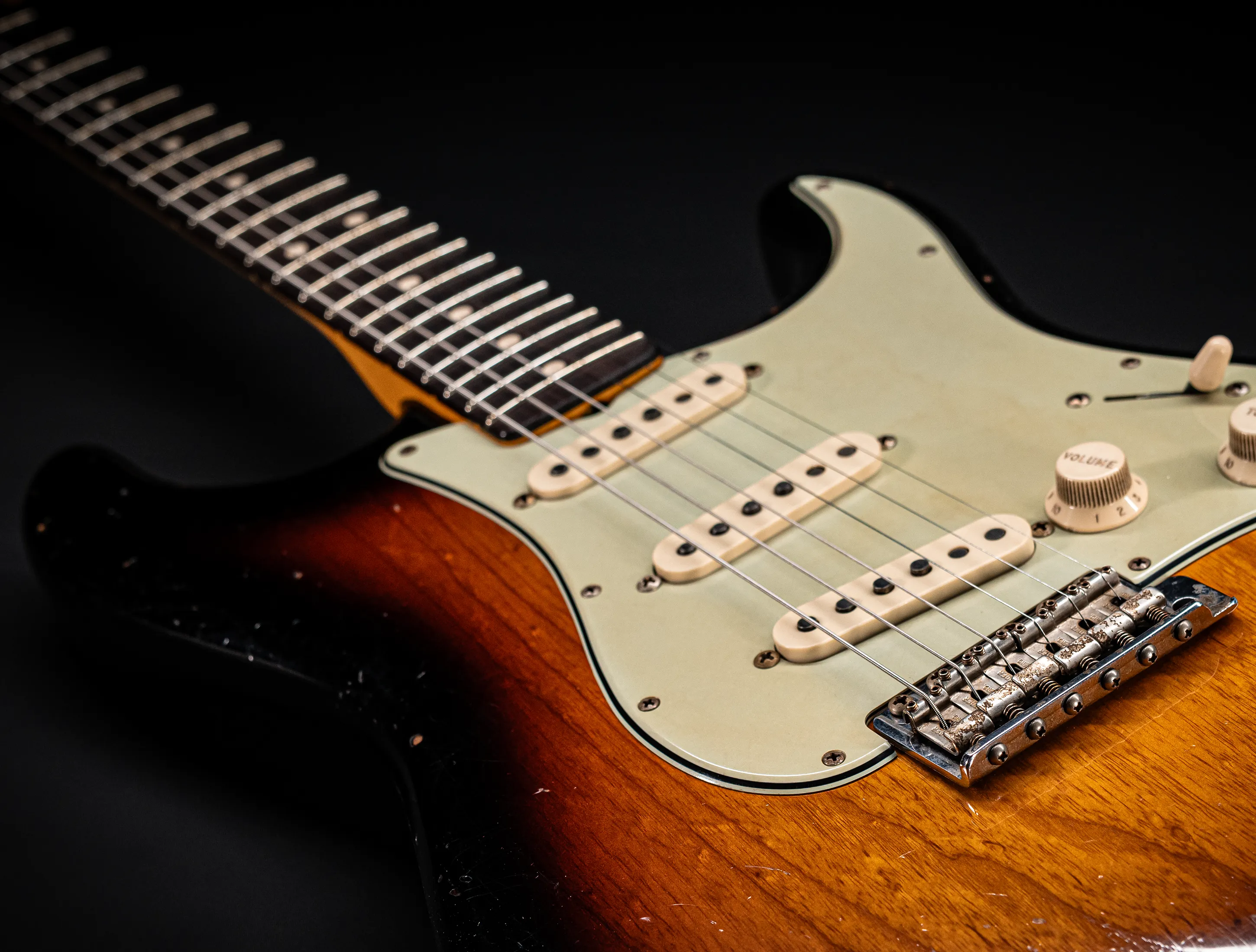 Fender Senior Masterbuilt Todd Krause 1963 Stratocaster Relic 1pc. Ash Body - Sunburst