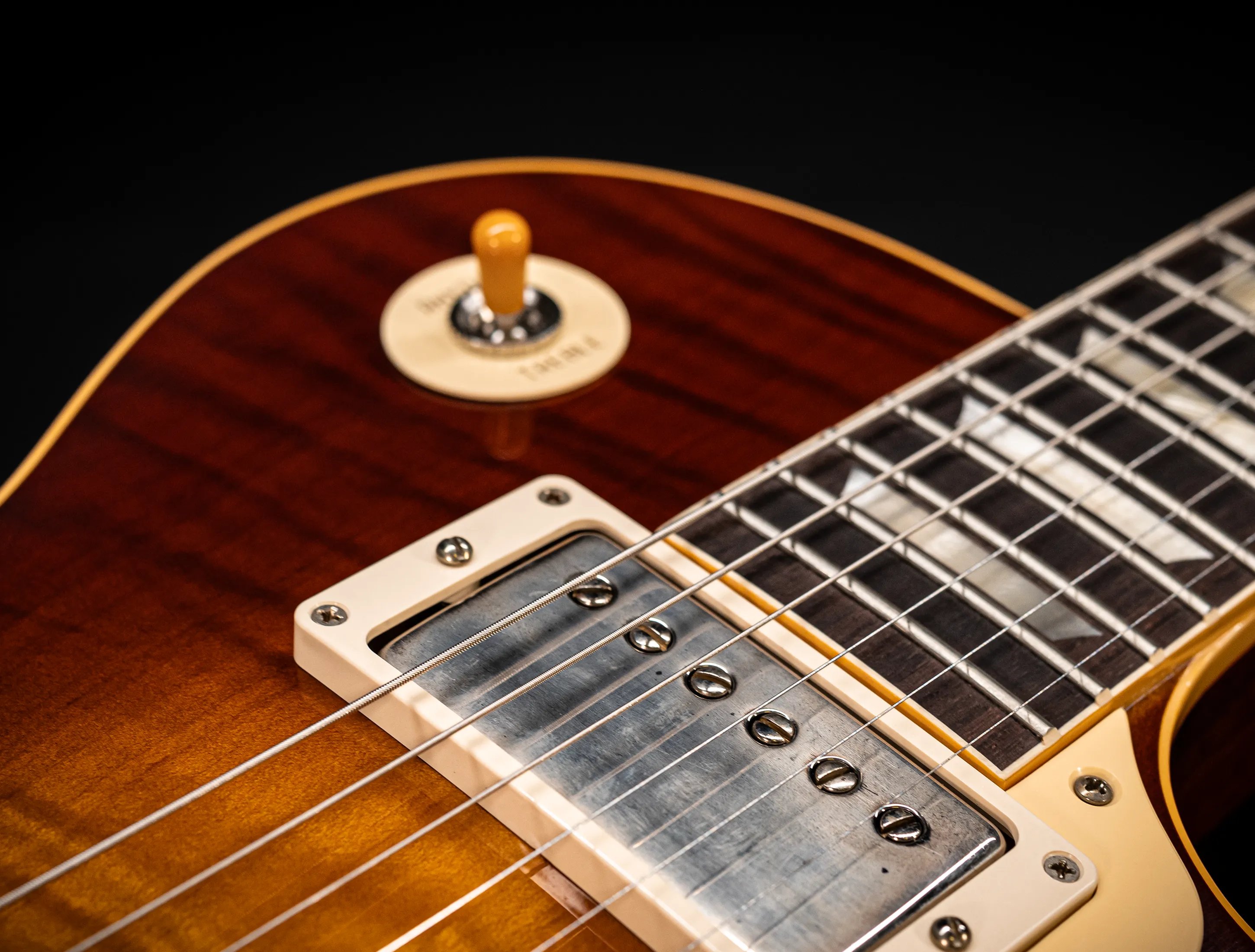 a170788 Gibson Les Paul 1960 Standard Reissue VOS - Iced Tea Burst AAAA Top Musikhaus-Hermann