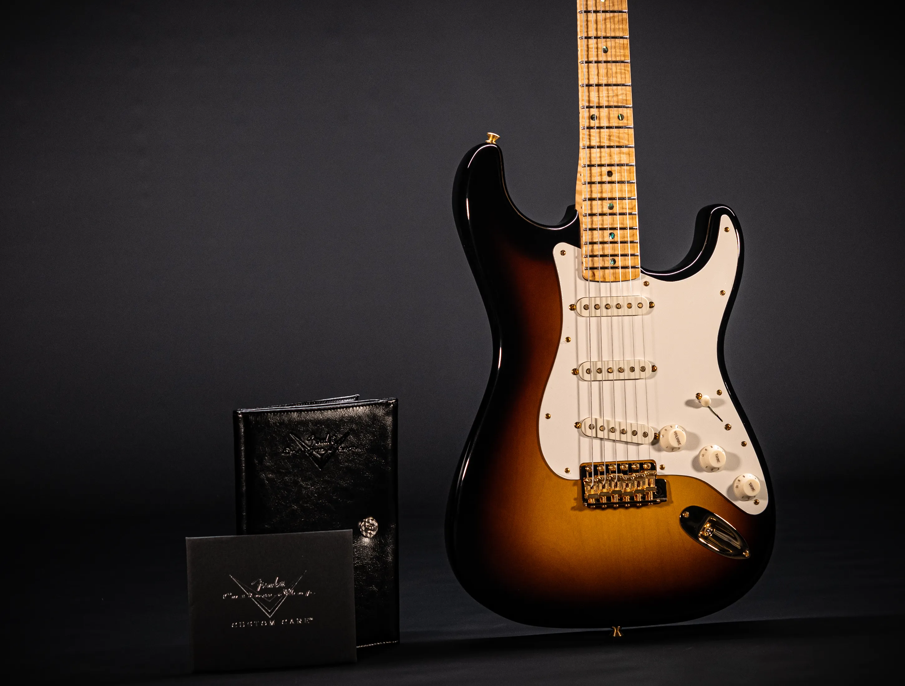 Fender 70th Anniversary Limited Stratocaster NOS Flame AAAA Neck - Sunburst