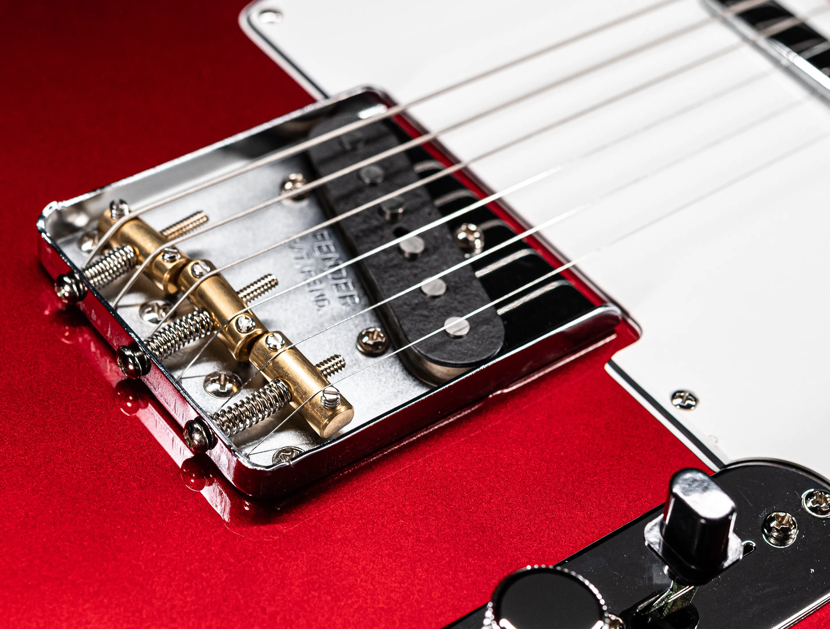 Fender MBD 1963 Telecaster Timeless NOS flame Neck - Candy Apple Red
