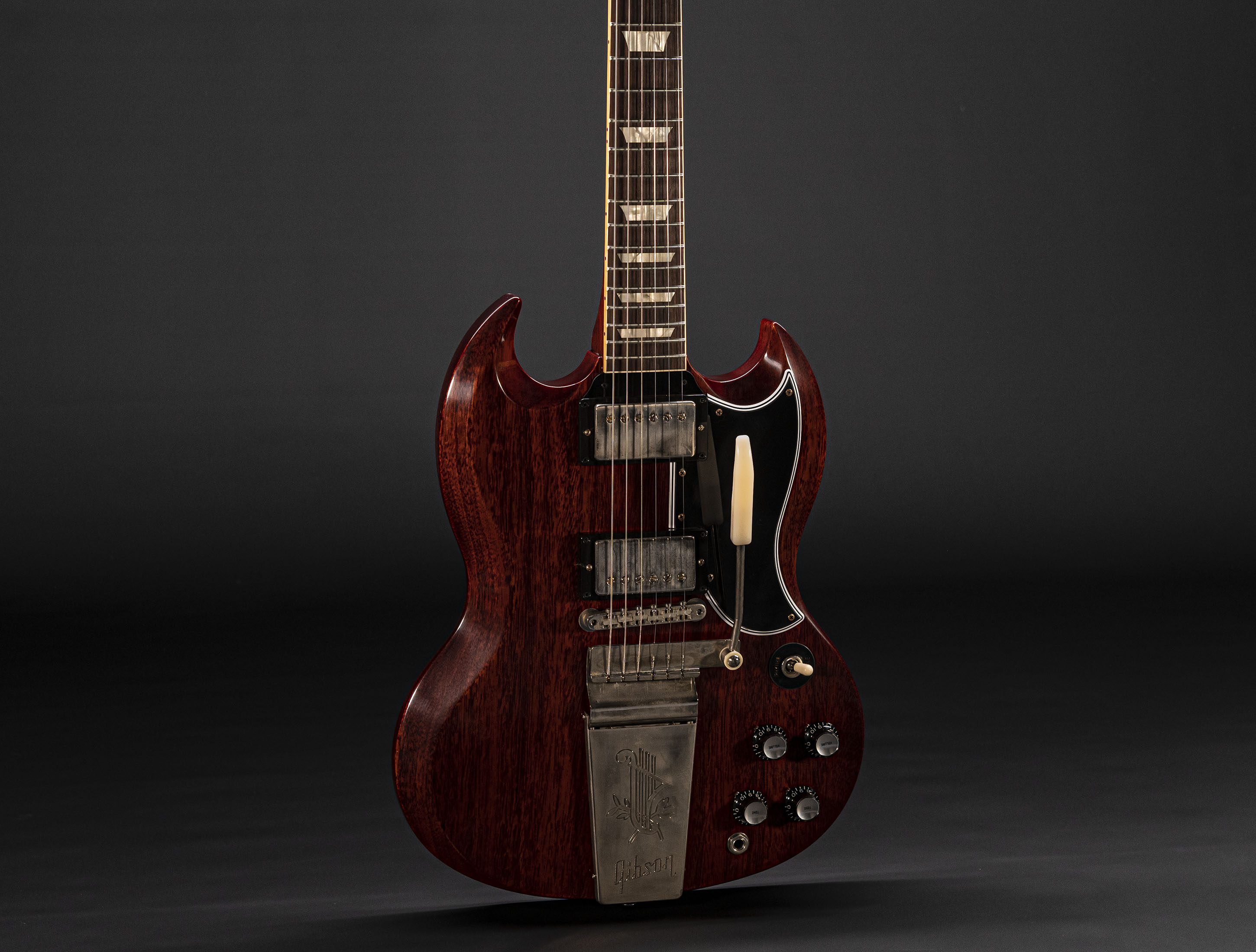 Gibson SG 1964 Standard Reissue Maestro Vibrola VOS Cherry Red