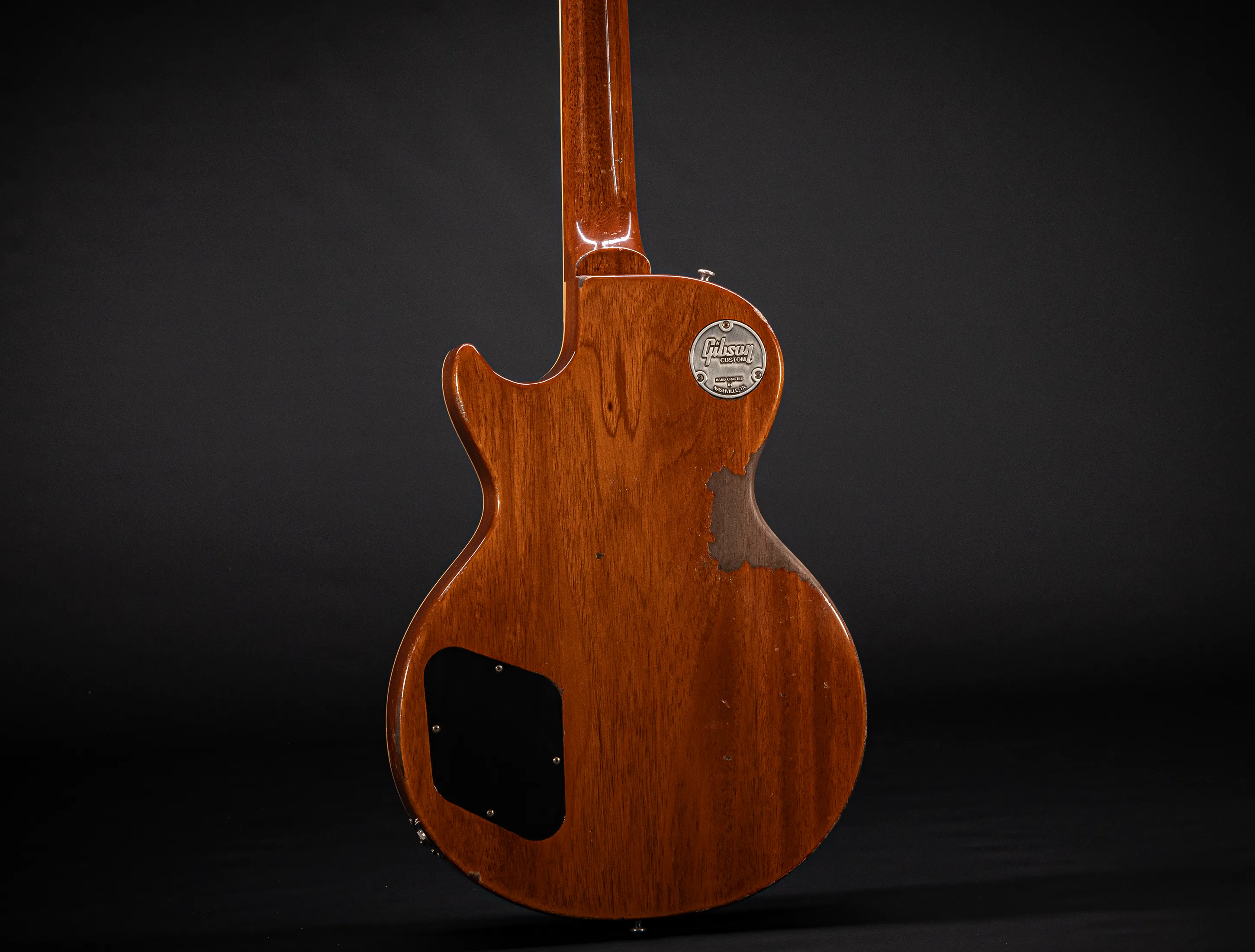 Show gallery (36 images) a163149 Gibson Les Paul 1959 Double Black Murphy LAB R9 Authentic Heavy Aged - Butterscotch