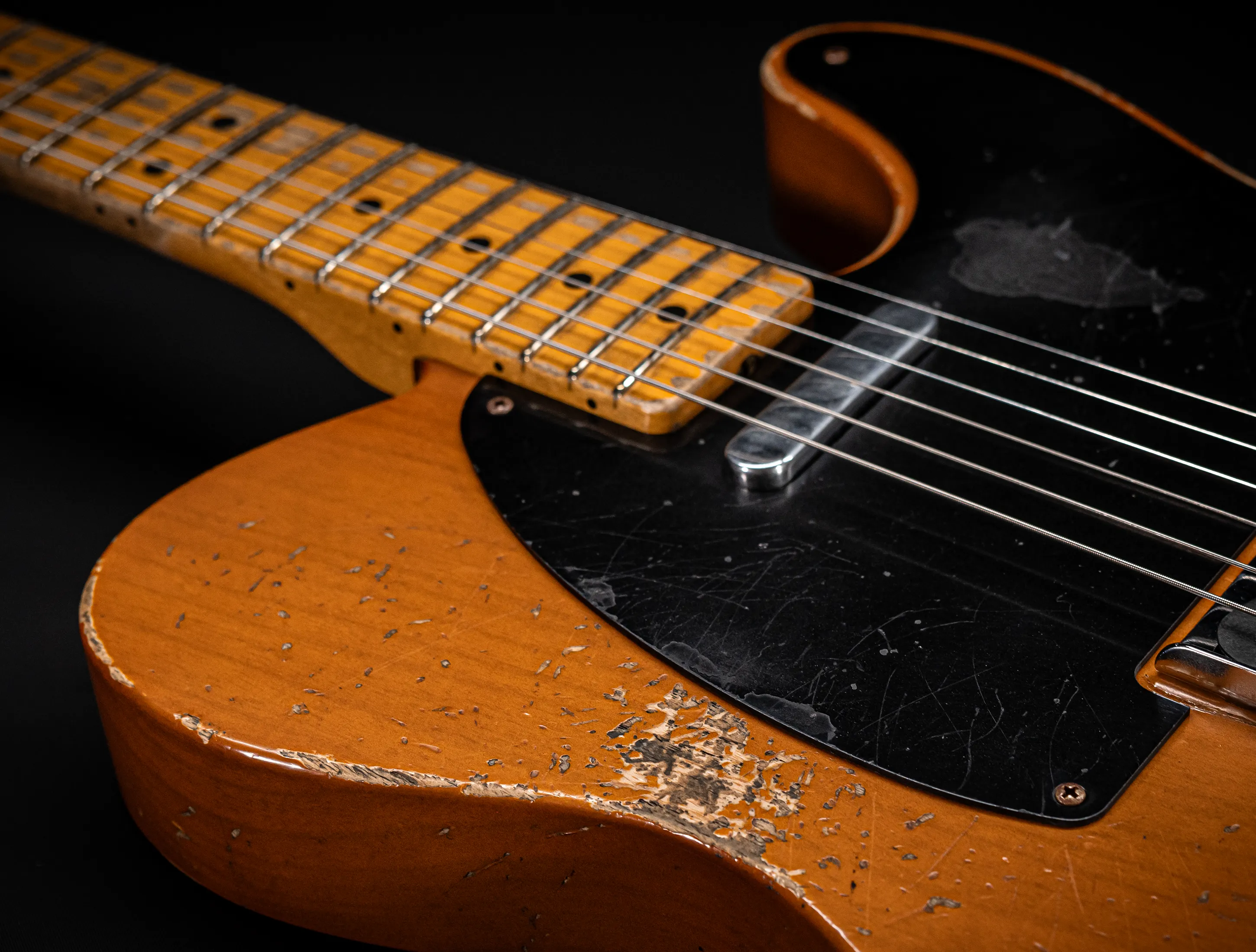 Fender Senior Masterbuilt Jason Smith 1952 Telecaster Super Heavy Relic - 1pc Ash Butterscotch Blonde