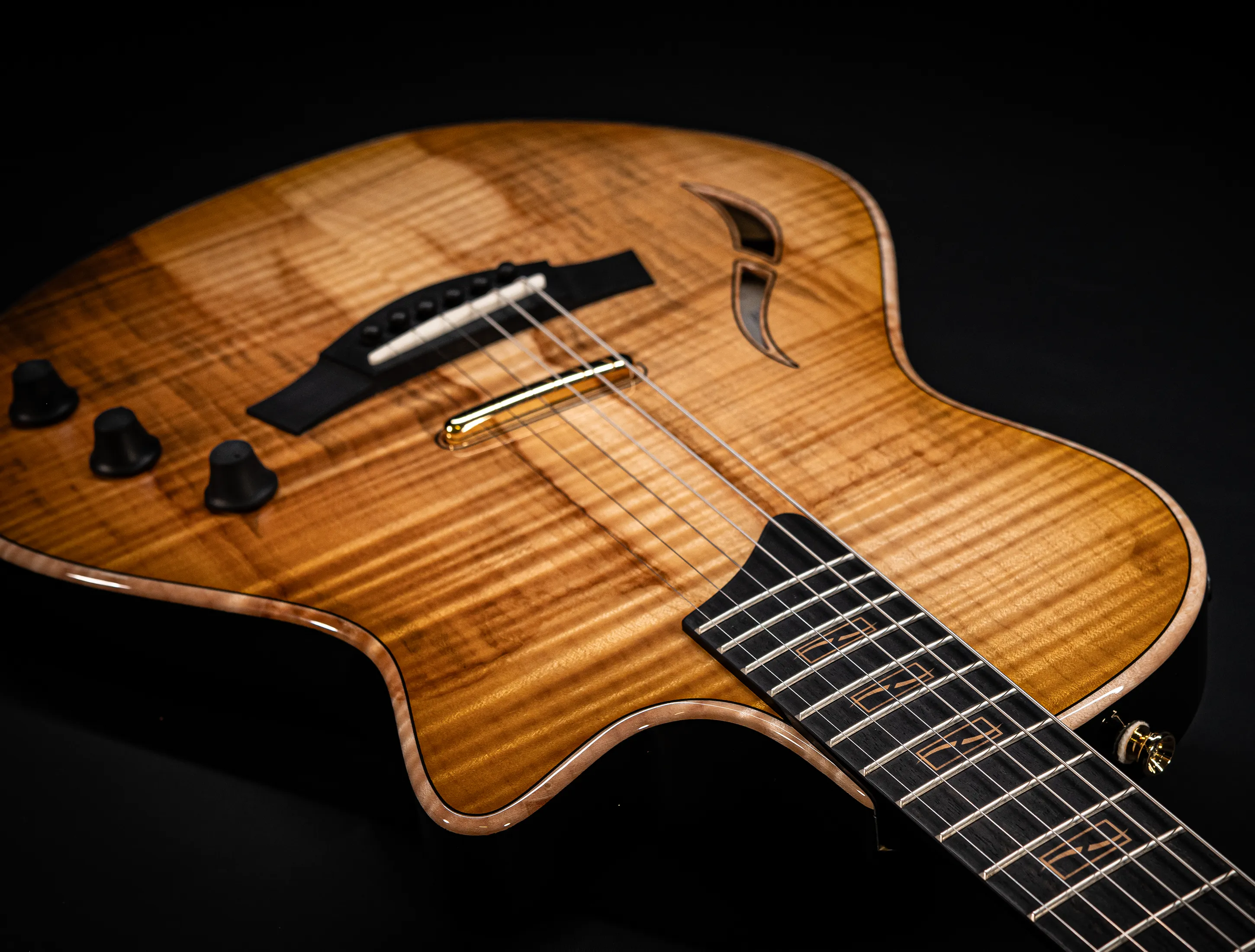 a174946 Taylor Custom T5z Boxwood Antique Blonde musikhaus-hermann