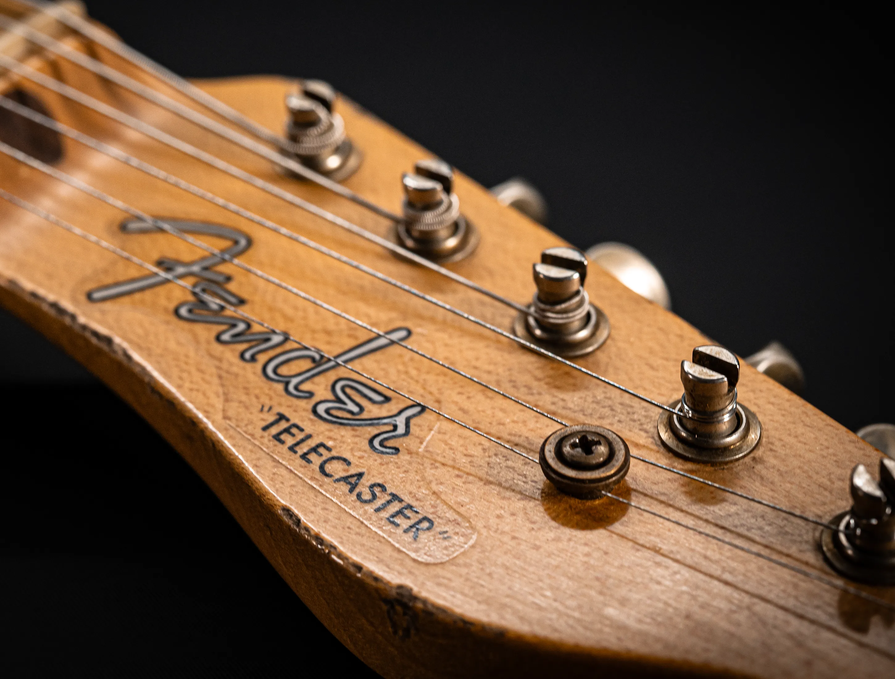 Fender Senior Masterbuilt Jason Smith 1952 Telecaster Relic - 1pc Ash Butterscotch Blonde