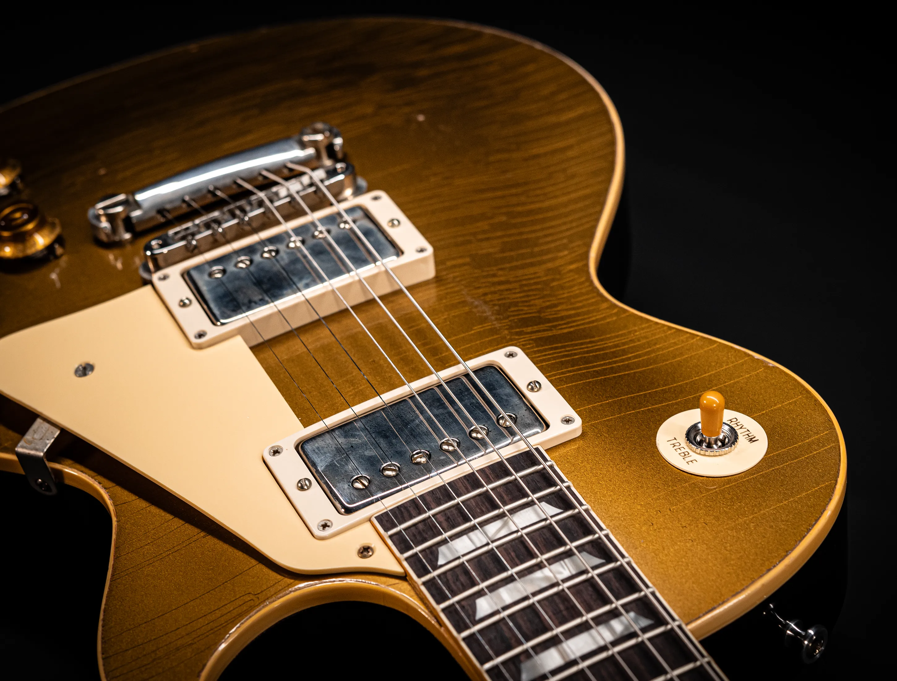 a164768 Gibson Les Paul 1957 Goldtop Darkback Reissue Murphy Lab Light Aged