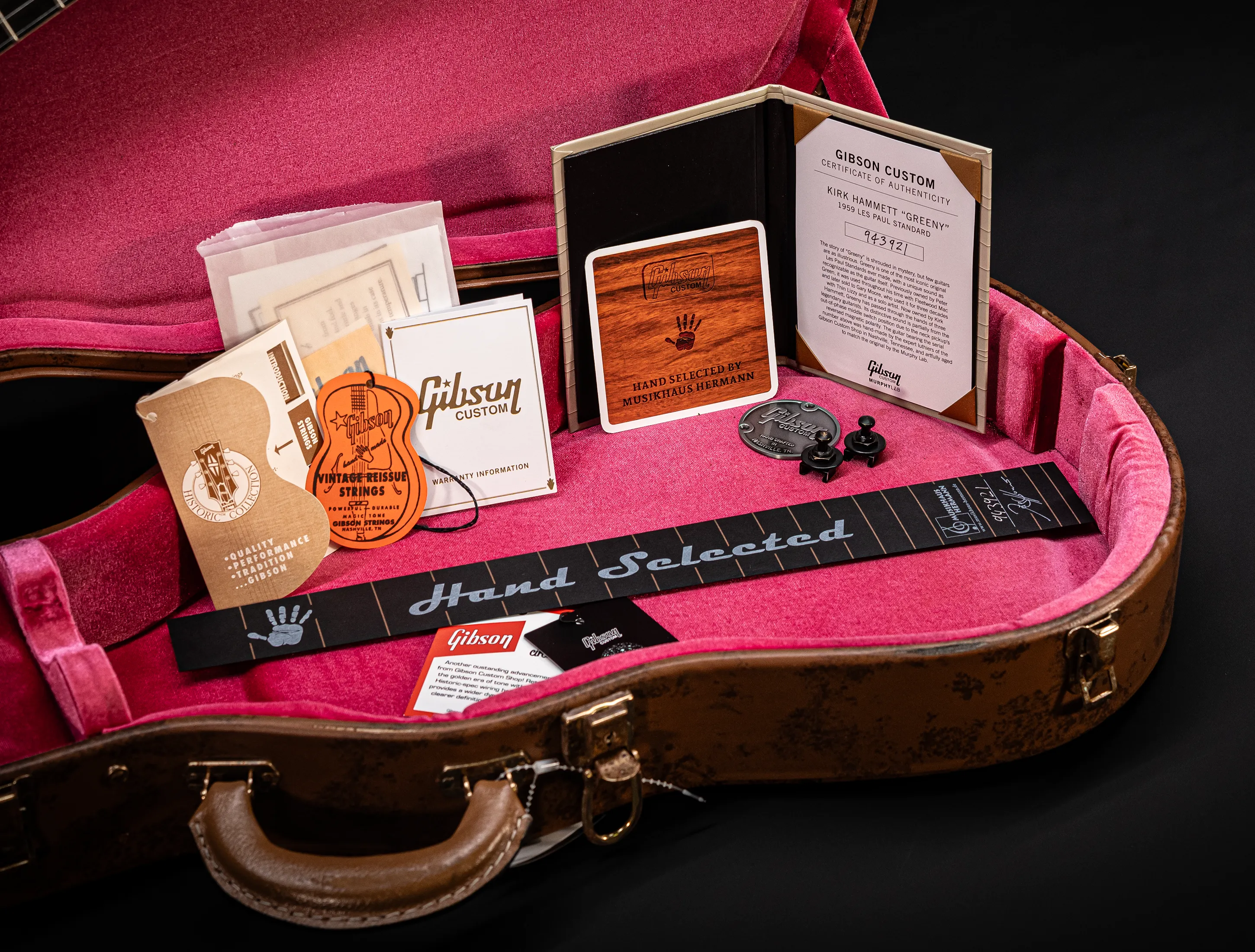 a172741 Gibson Kirk Hammett Greeny 1959 Les Paul Standard Muikhaus-Hermann