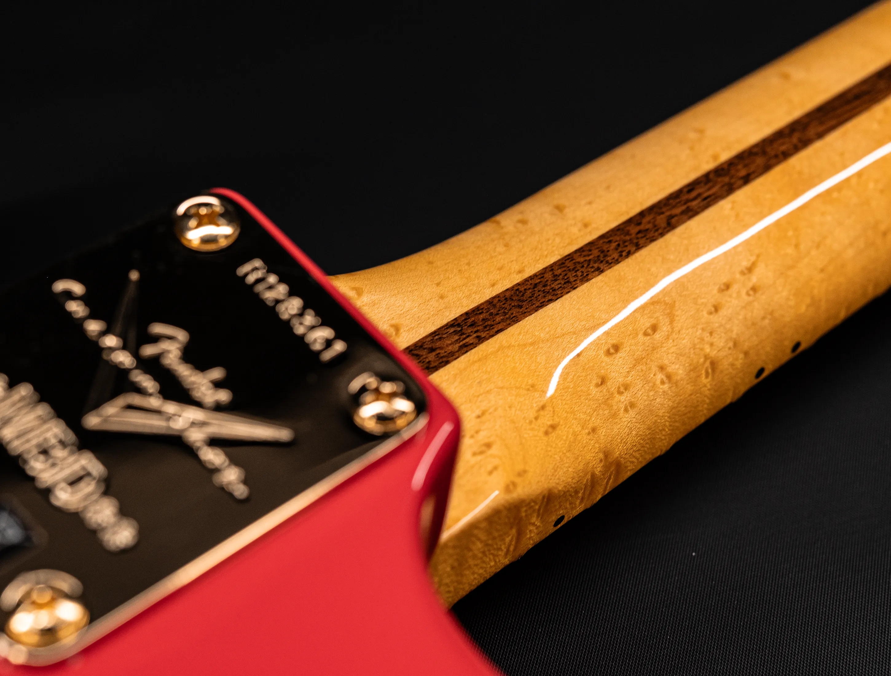 a161321 Fender MBD Limited 1957 Stratocaster Timeless NOS Birdseye Neck - Fiesta Red