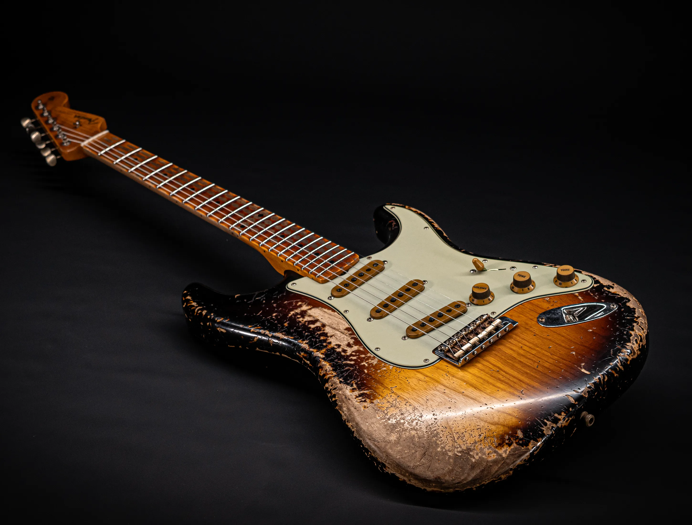 Fender MBD II 1962 Stratocaster MIDAS Super Heavy Relic - ASH Body Sunburst