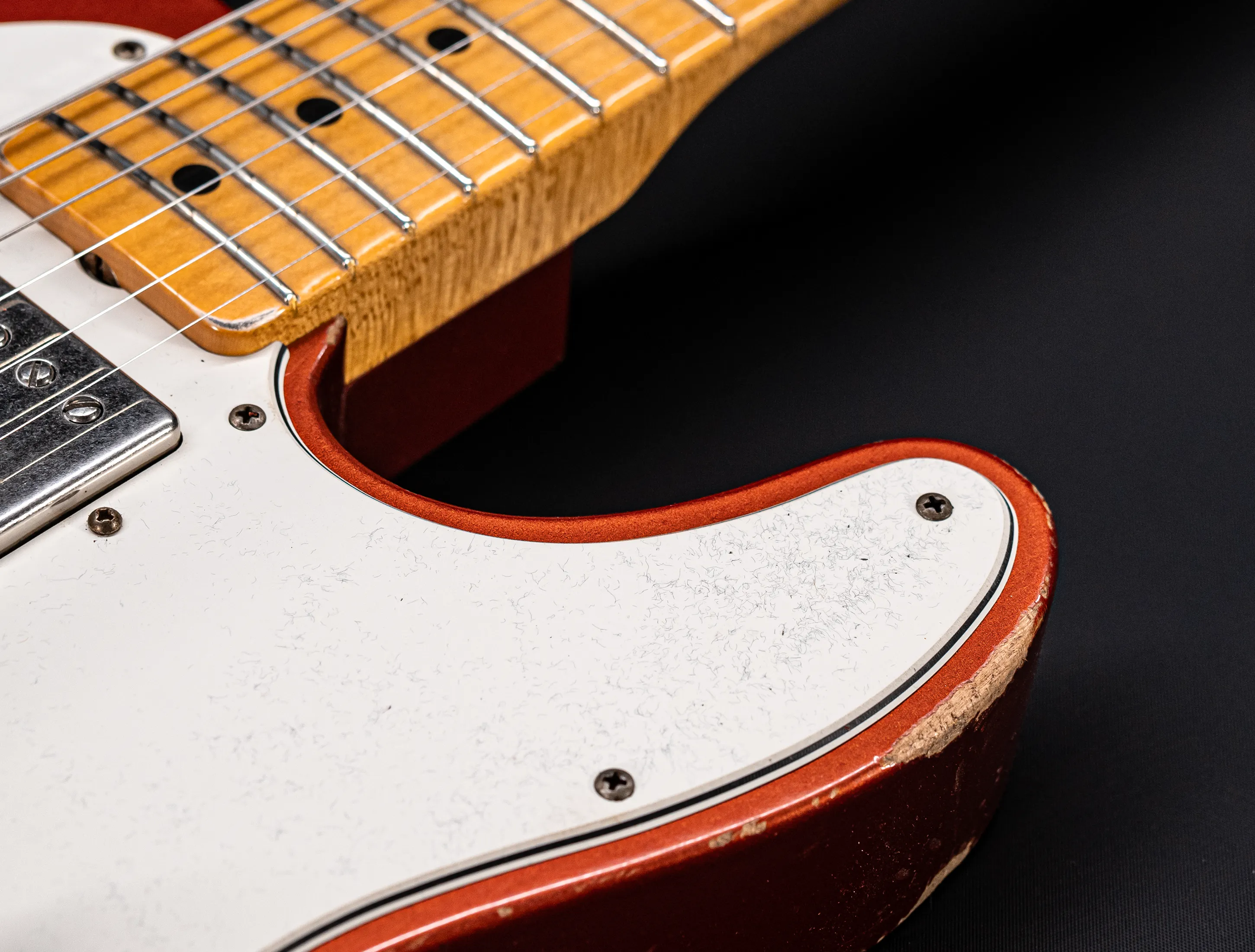 Fender Masterbuilt Dennis Galuszka Limited Edition Mike Campbell 1972 „Red Dog“ Telecaster