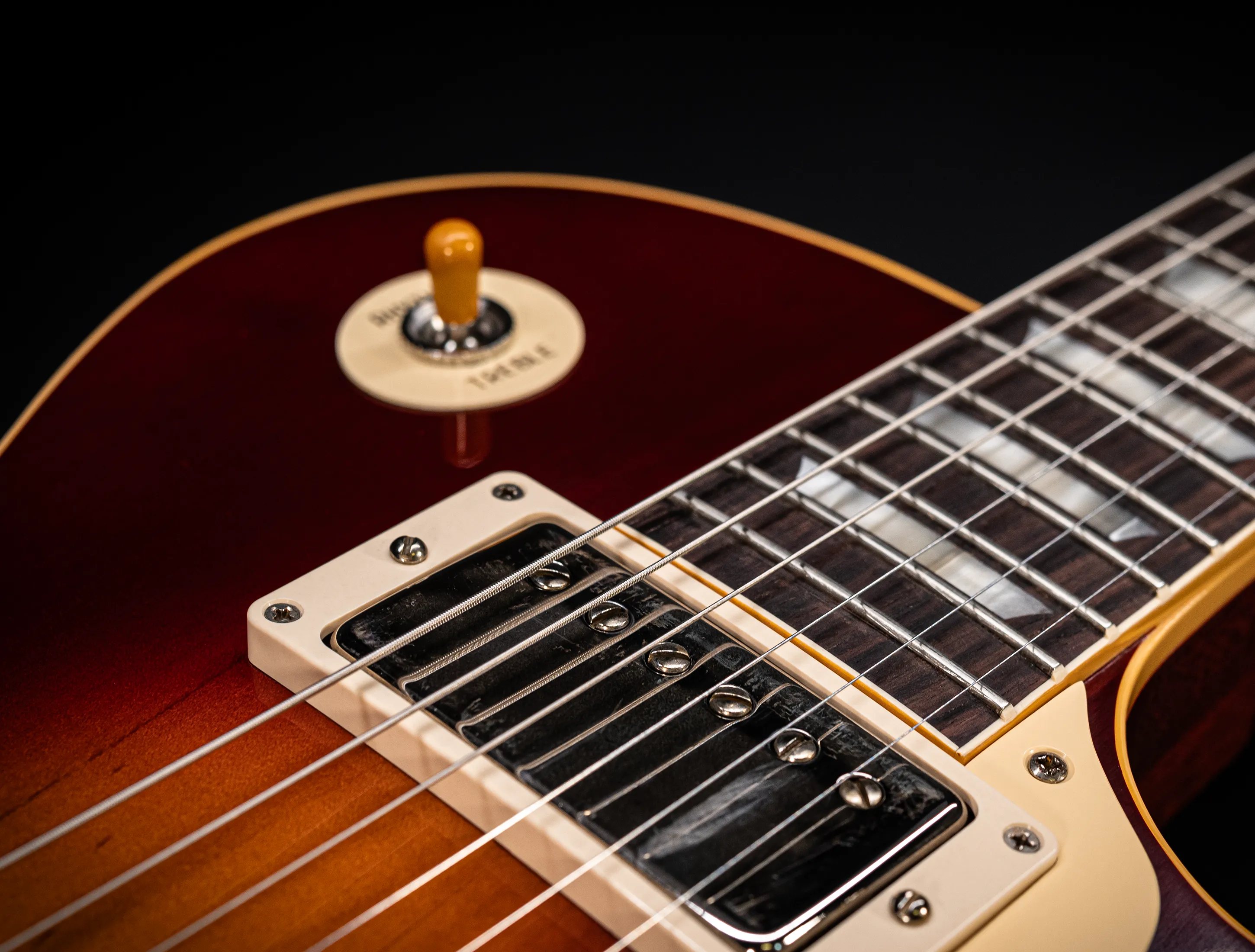 a171881 Gibson Les Paul 1958 Standard Reissue VOS - Bourbon Burst Musikhaus-Hermann
