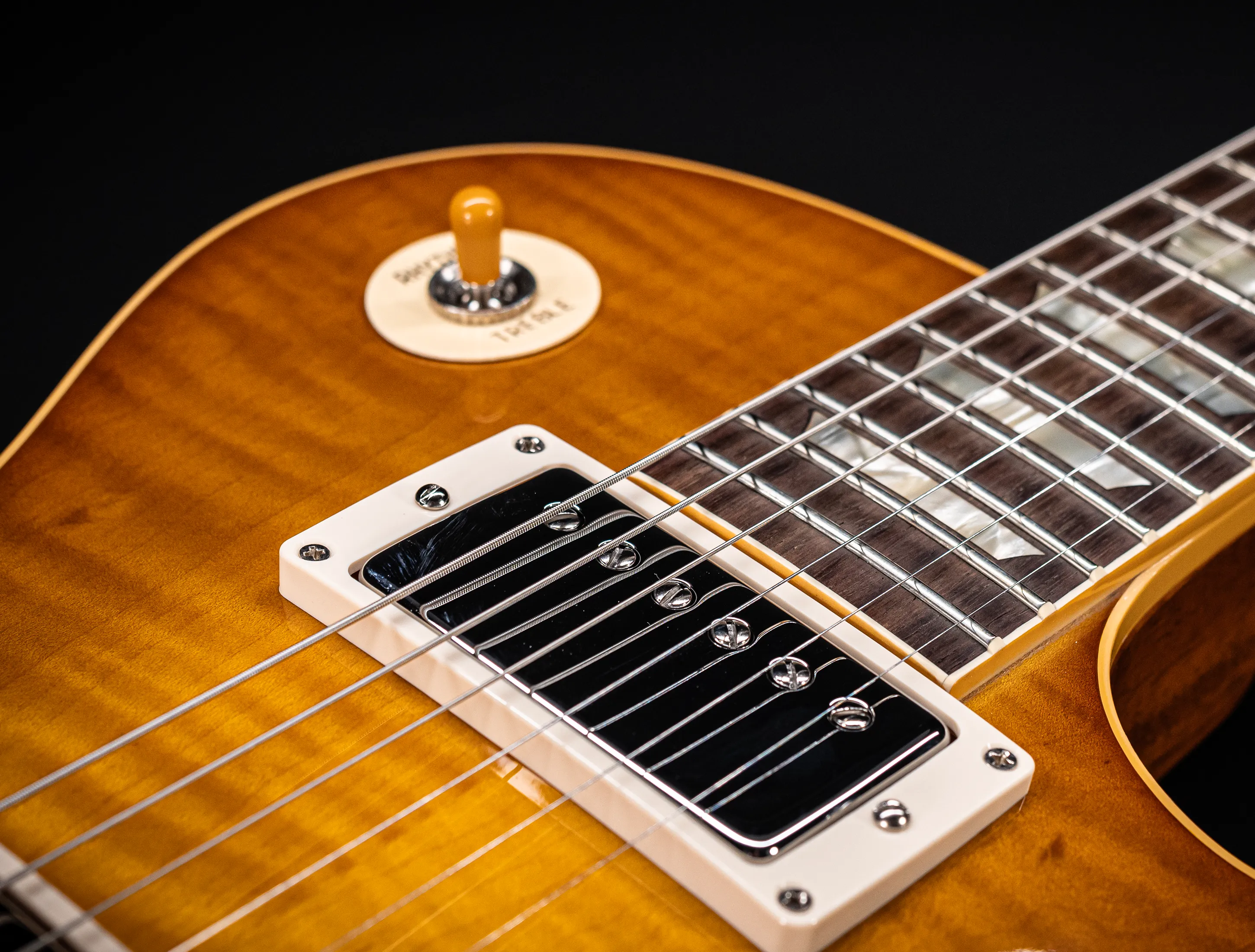 Gibson Les Paul 1959 Reissue Factory Special GLOSS - Golden Poppy Burst