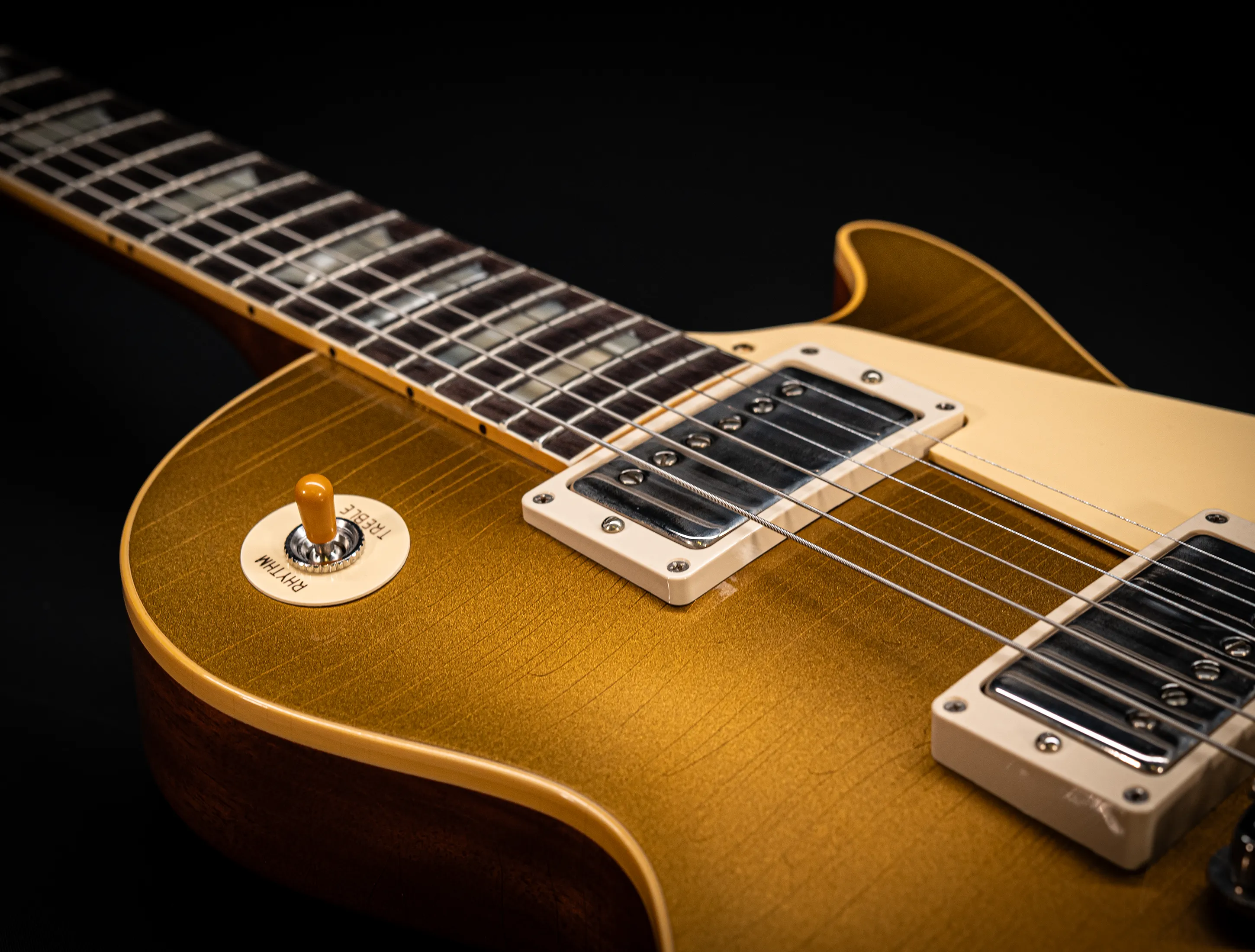 a171368 Gibson Les Paul 1957 Goldtop Reissue Murphy Lab Ultra Light Aged Musikhaus-Hermann